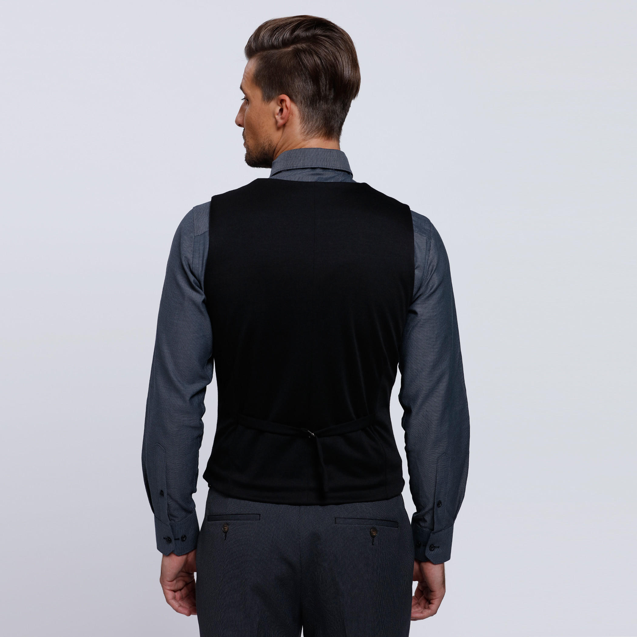Sleeveless Waistcoat with Complete Placket and Patch Pockets-men-clothing-jacketsandblazers-coats-image-7