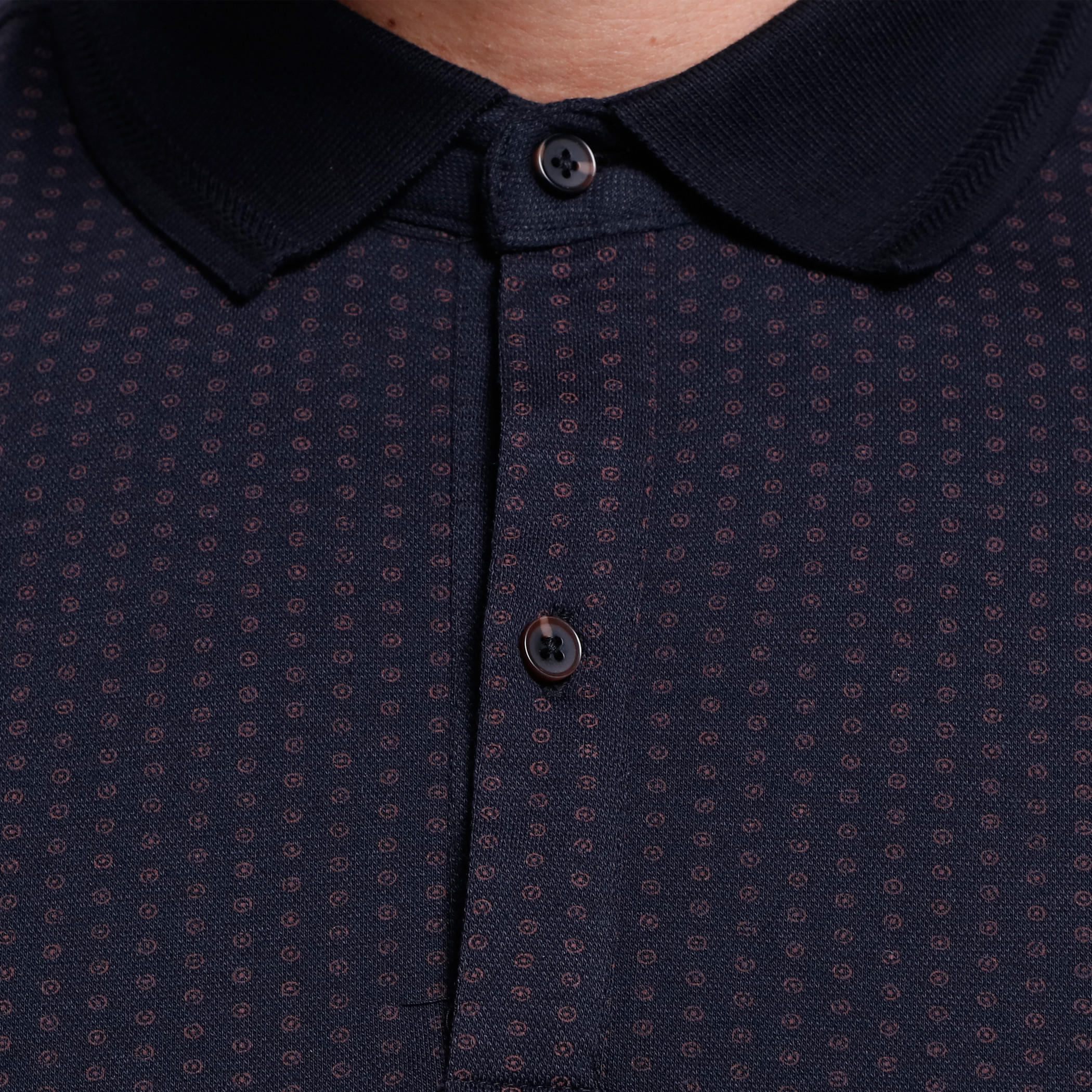 Polo Neck T-Shirt with Short Sleeves-men-clothing-tshirtsandpolos-polos-image-4