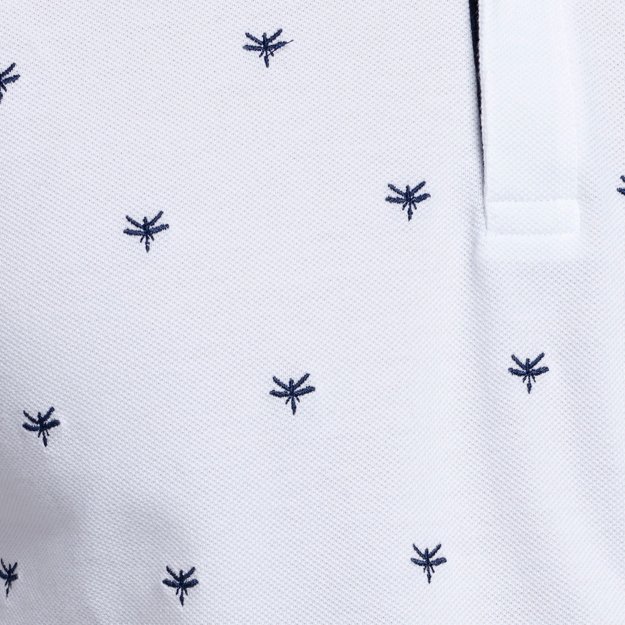 Printed Polo Neck T-Shirt with Short Sleeves-men-clothing-tshirtsandpolos-polos-image-4