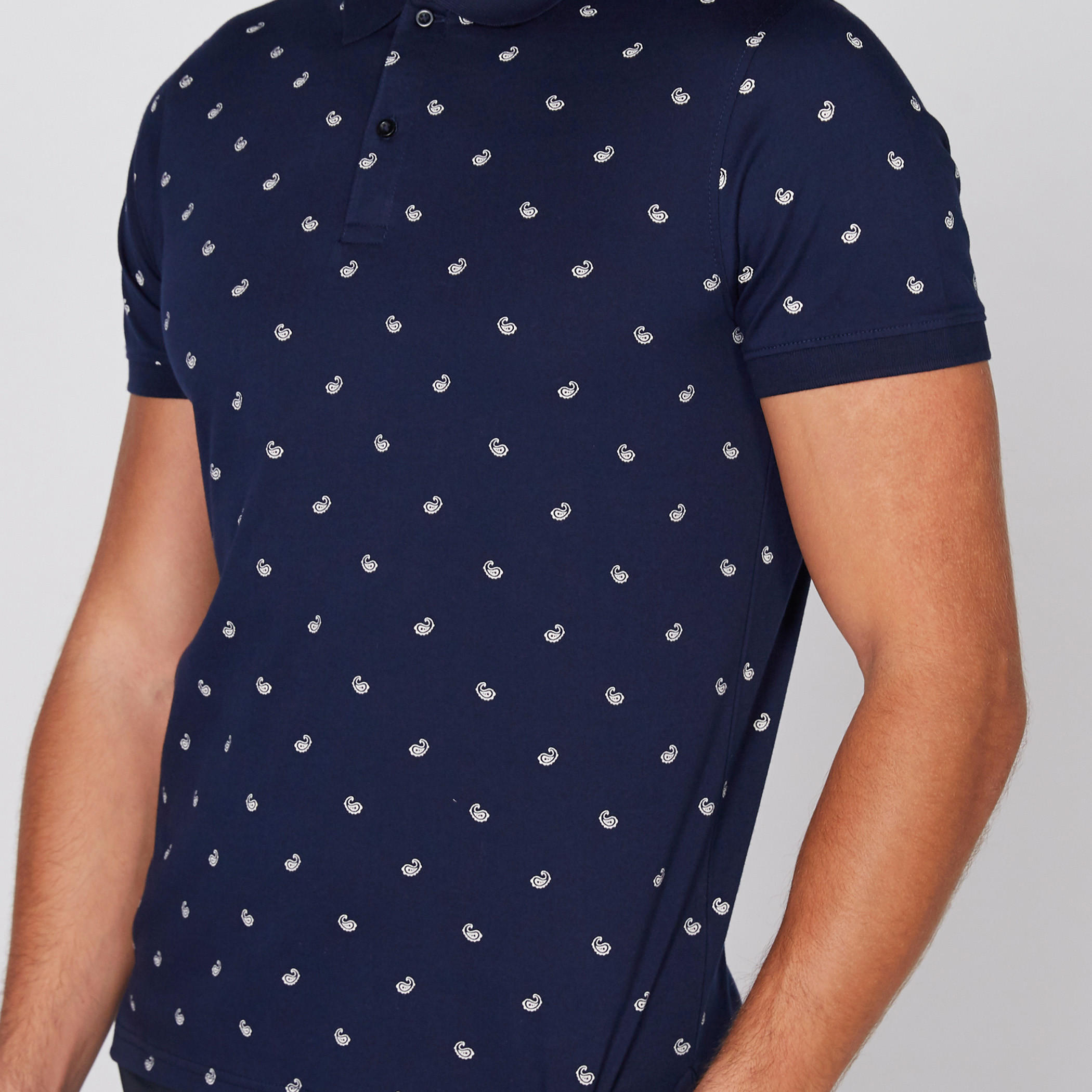 تيشيرت بياقة بولو وأكمام قصيرة وطبعات-men-clothing-tshirtsandpolos-polos-image-3
