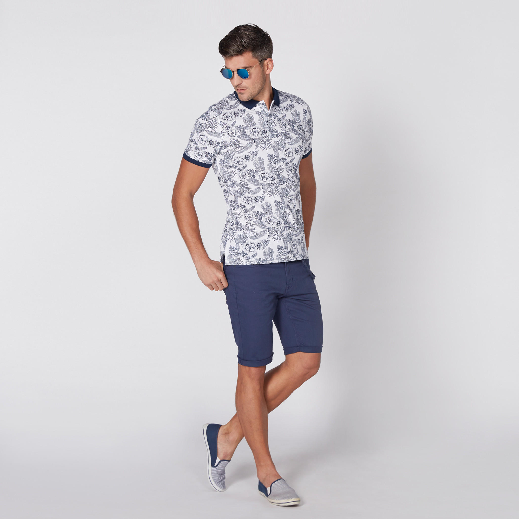 تيشيرت بياقة بولو وأكمام قصيرة وطبعات-men-clothing-tshirtsandpolos-polos-image-2