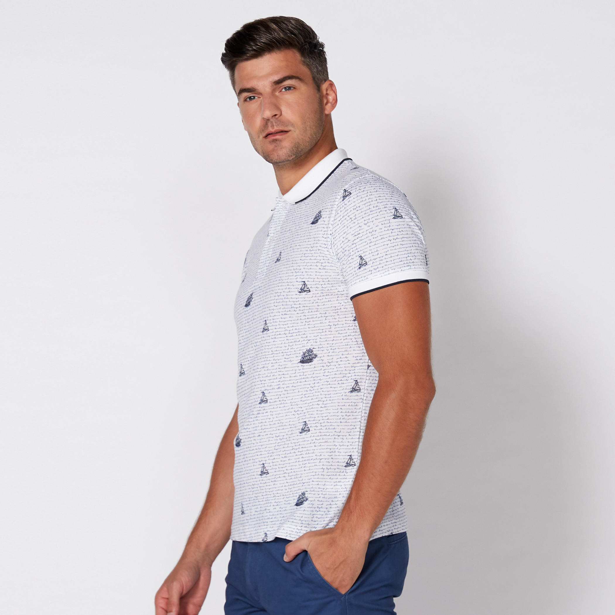 تيشيرت بياقة بولو وأكمام قصيرة وطبعات-men-clothing-tshirtsandpolos-tshirts-image-2