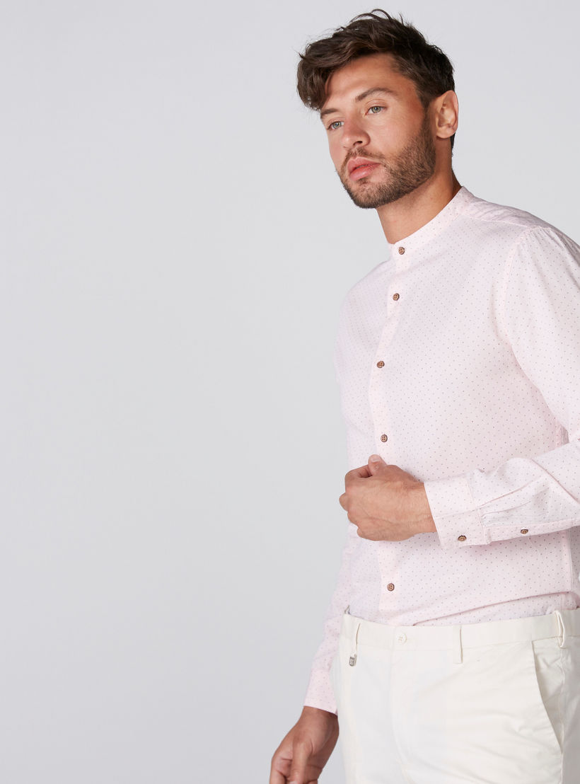 قميص بياقة ماندارين وأكمام طويلة وطبعات-men-clothing-shirts-image-3
