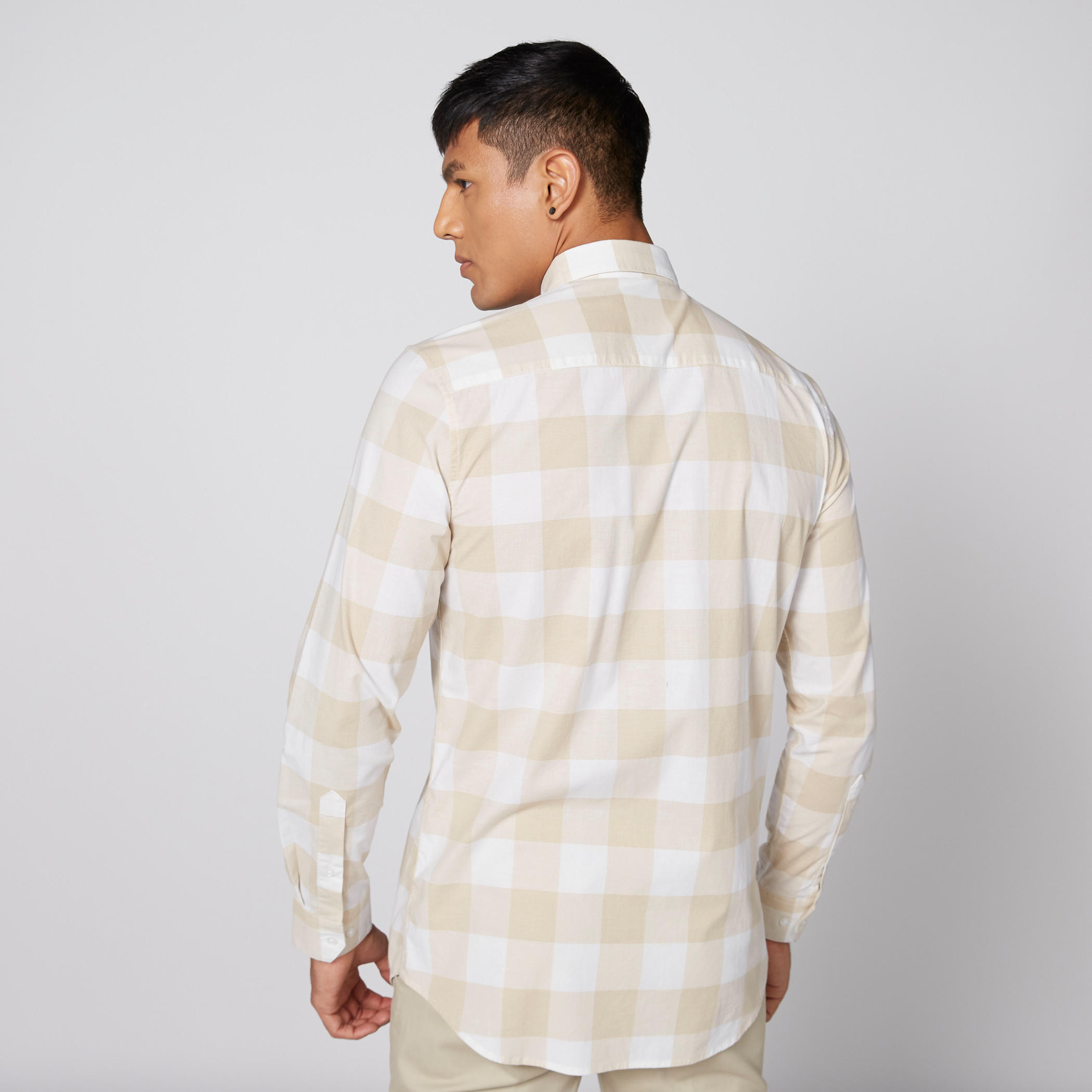 Chequered Shirt with Long Sleeves-men-clothing-shirts-image-2