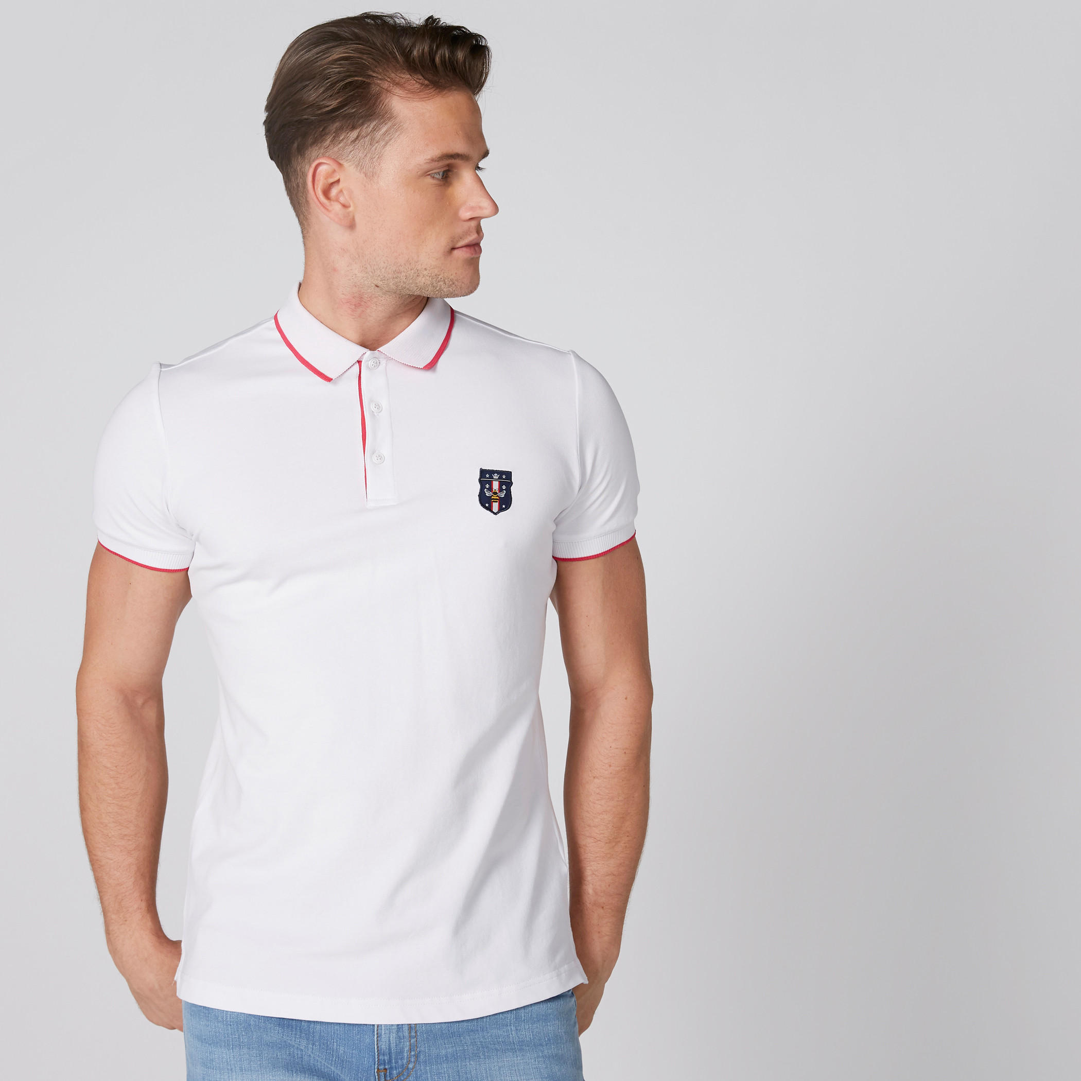 تيشيرت بياقة بولو وأكمام قصيرة-men-clothing-tshirtsandpolos-polos-image-3