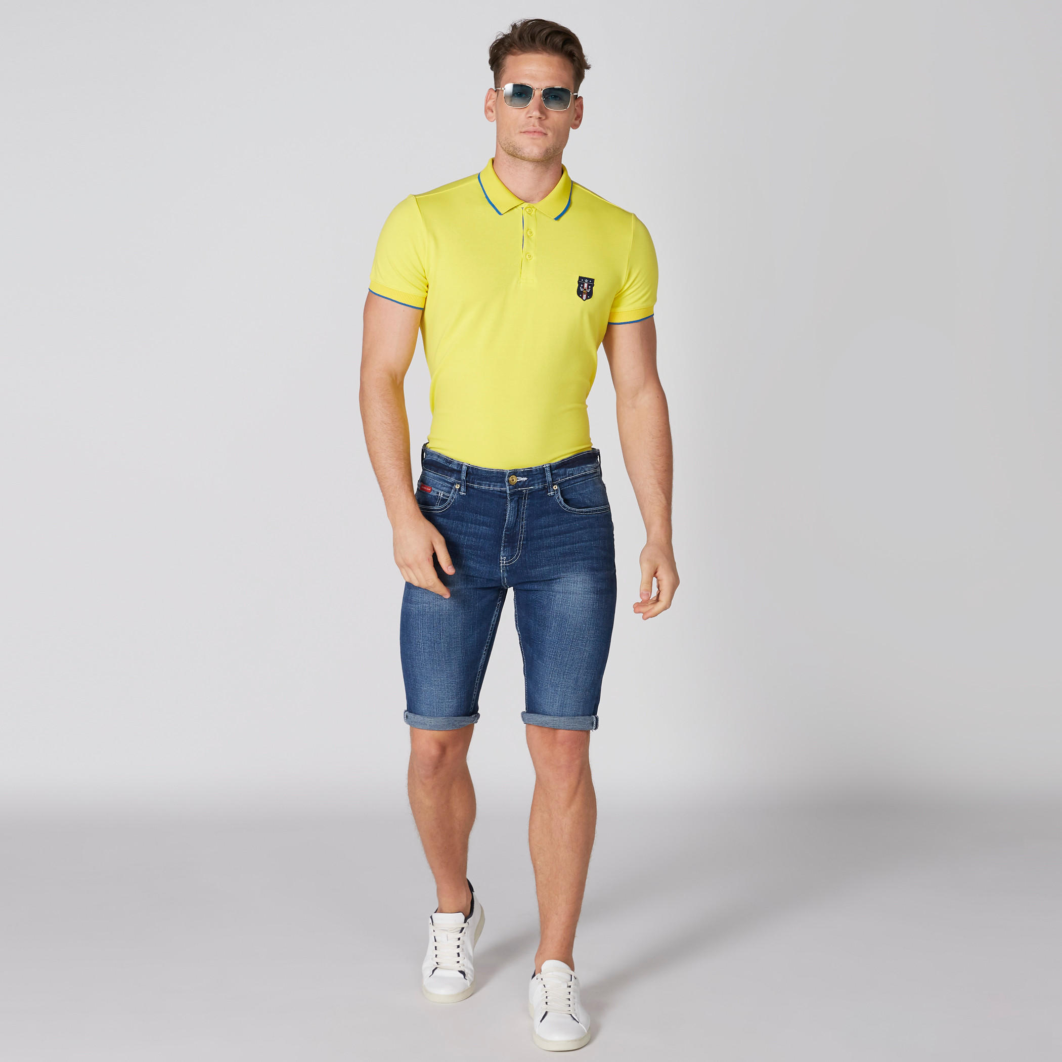 تيشيرت بياقة بولو وأكمام قصيرة-men-clothing-tshirtsandpolos-polos-image-3