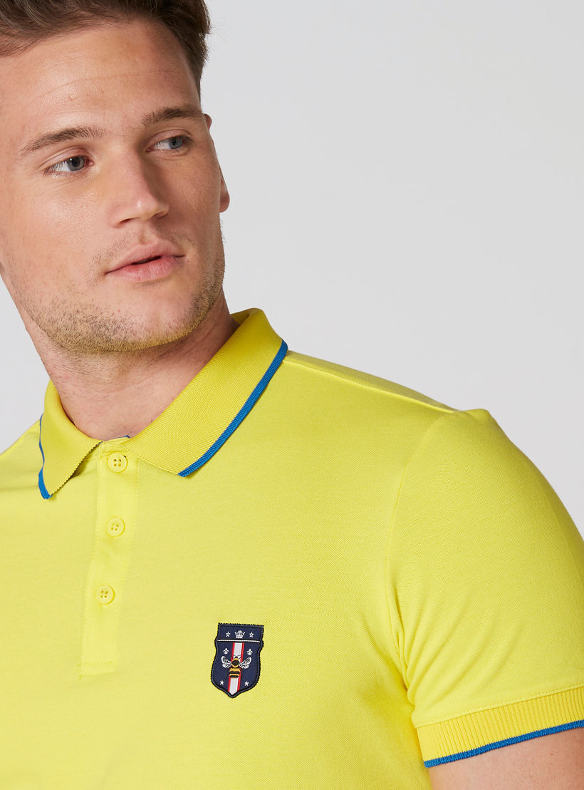 تيشيرت بياقة بولو وأكمام قصيرة-men-clothing-tshirtsandpolos-polos-image-5