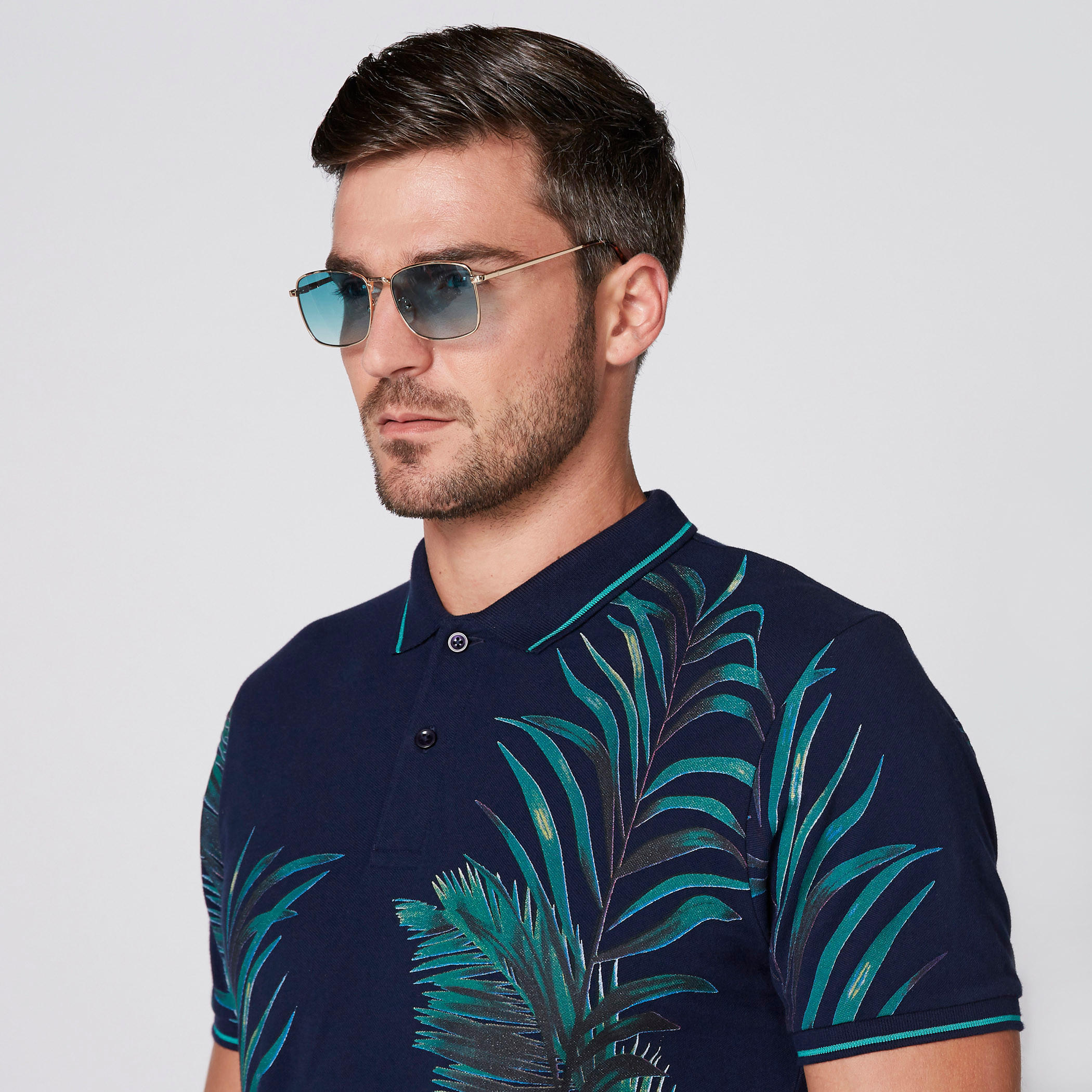 تيشيرت بياقة بولو وأكمام قصيرة وطبعات-men-clothing-tshirtsandpolos-polos-image-2