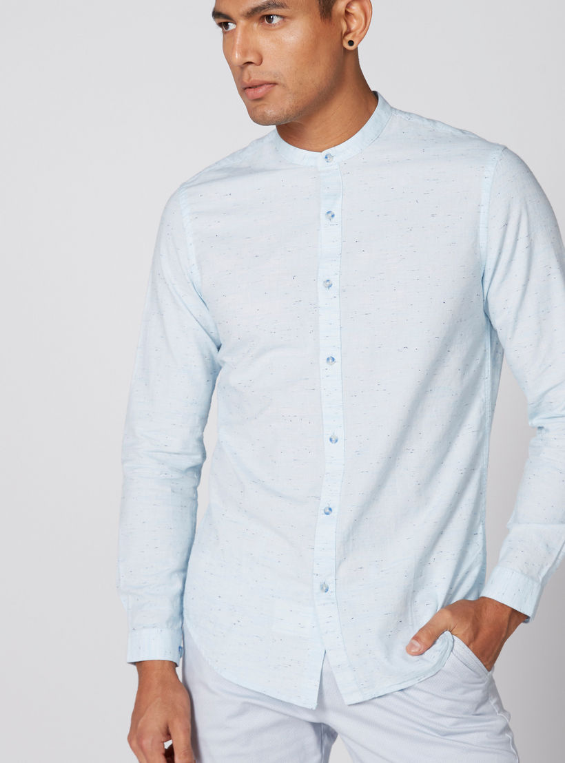 Long Sleeves Shirt with Complete Placket-men-clothing-shirts-image-1