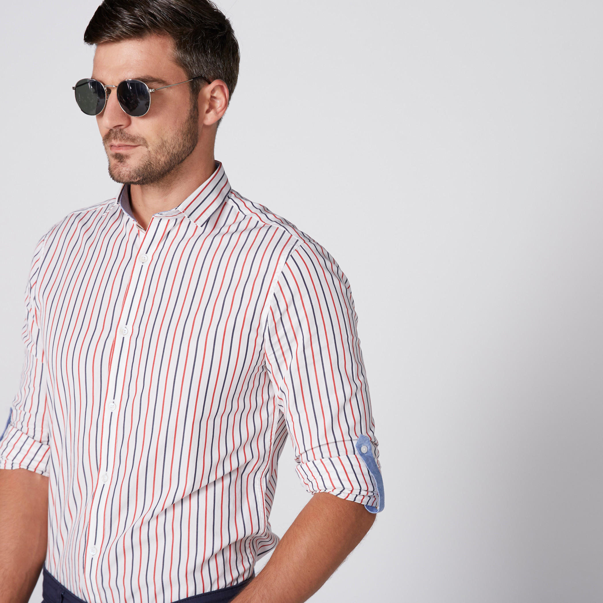قميص مقلّم بأكمام طويلة وأزرار-men-clothing-shirts-image-1