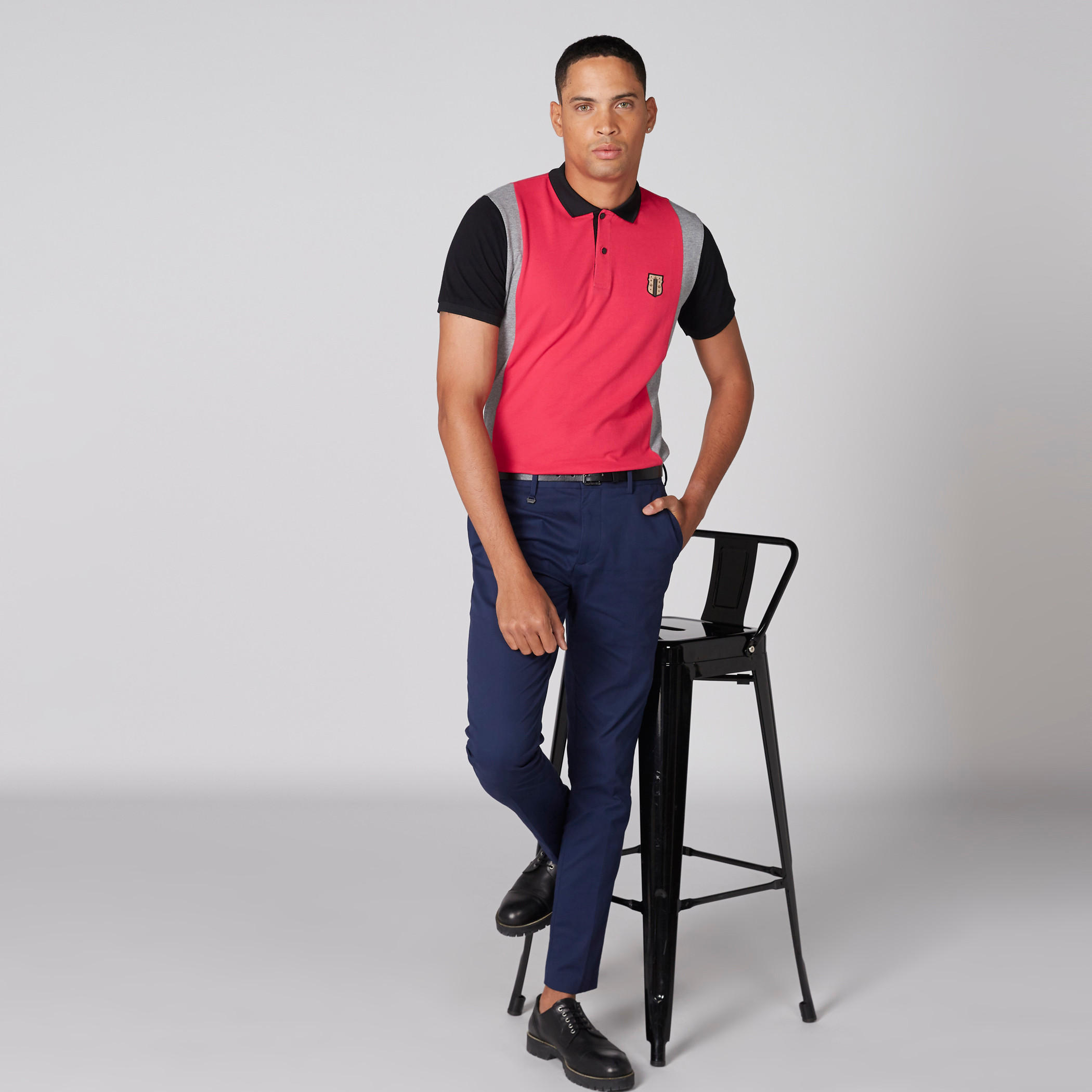 تيشيرت بياقة بولو وأكمام قصيرة-men-clothing-tshirtsandpolos-polos-image-3