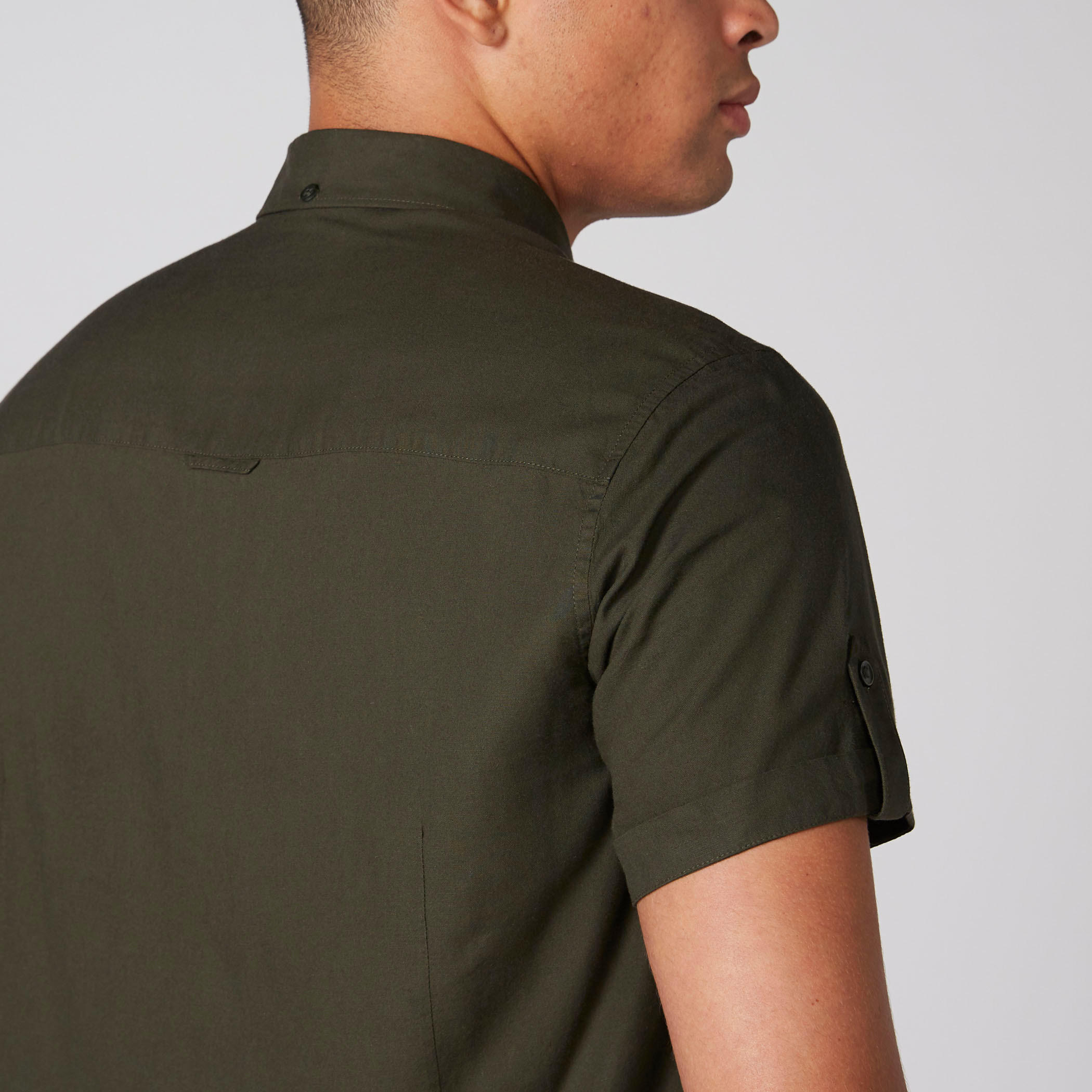 Short Sleeves Shirt with Complete Placket-men-clothing-shirts-image-4