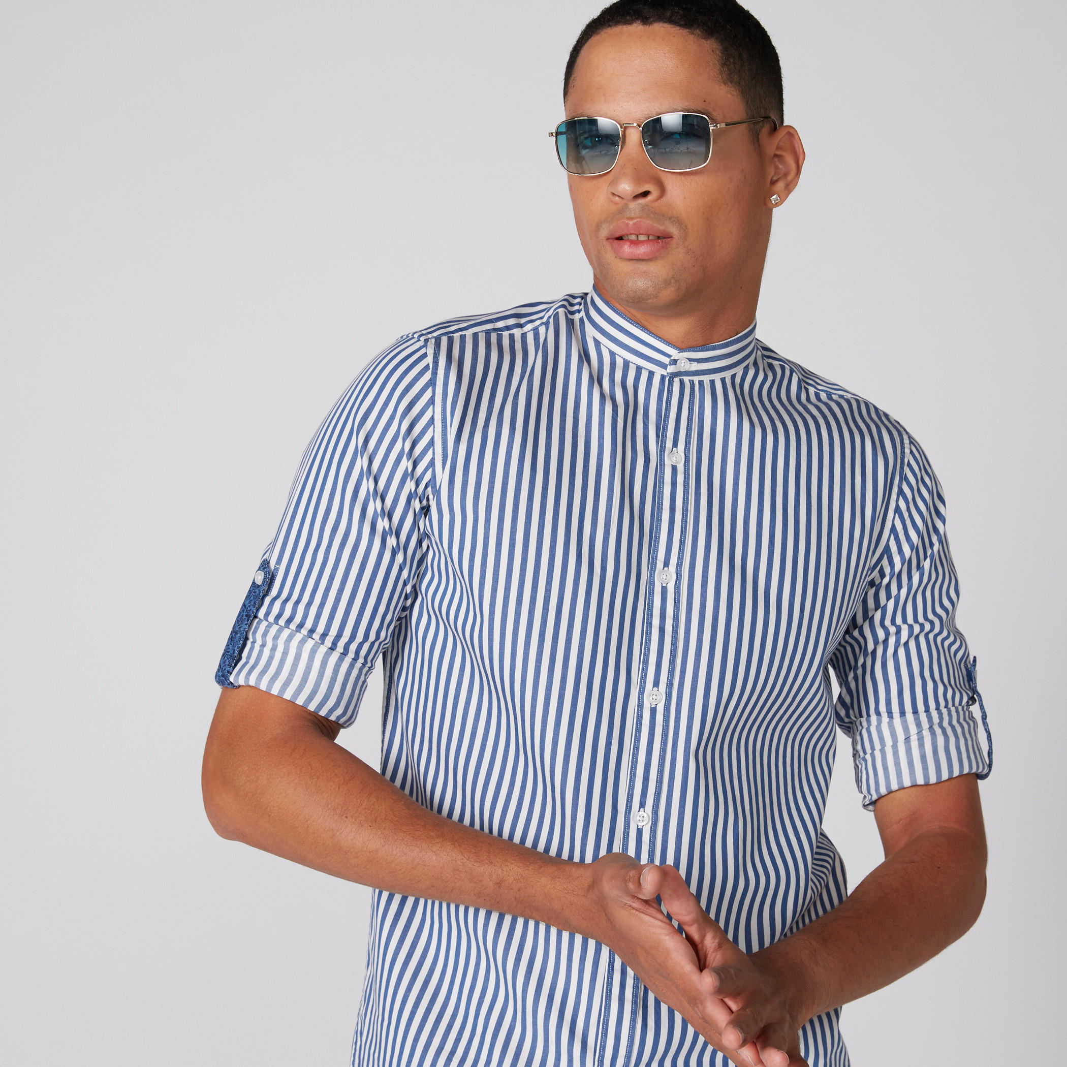 قميص مقلّم بأكمام طويلة وأزرار-men-clothing-shirts-image-1