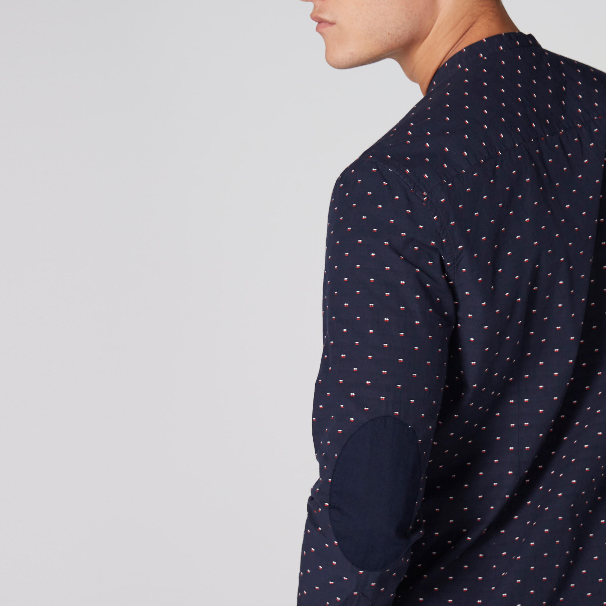 قميص بياقة ماندارين وأكمام طويلة وطبعات-men-clothing-shirts-image-4