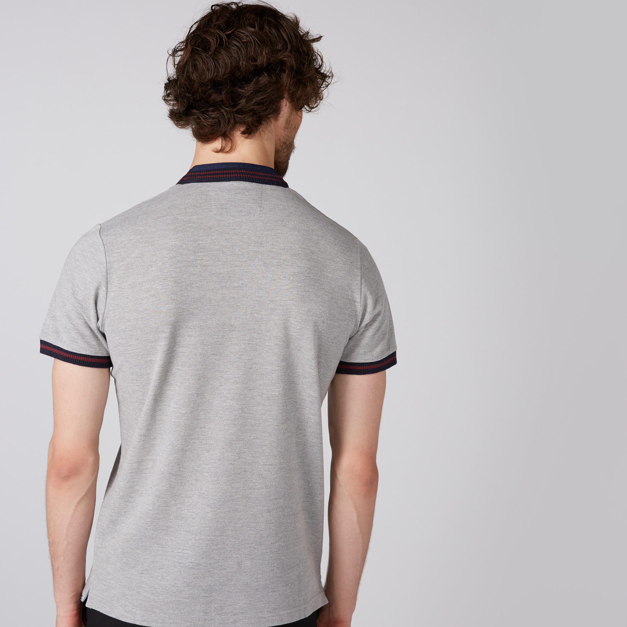 Mandarin Collar T-Shirt with Short Sleeves-men-clothing-tshirtsandpolos-polos-image-4
