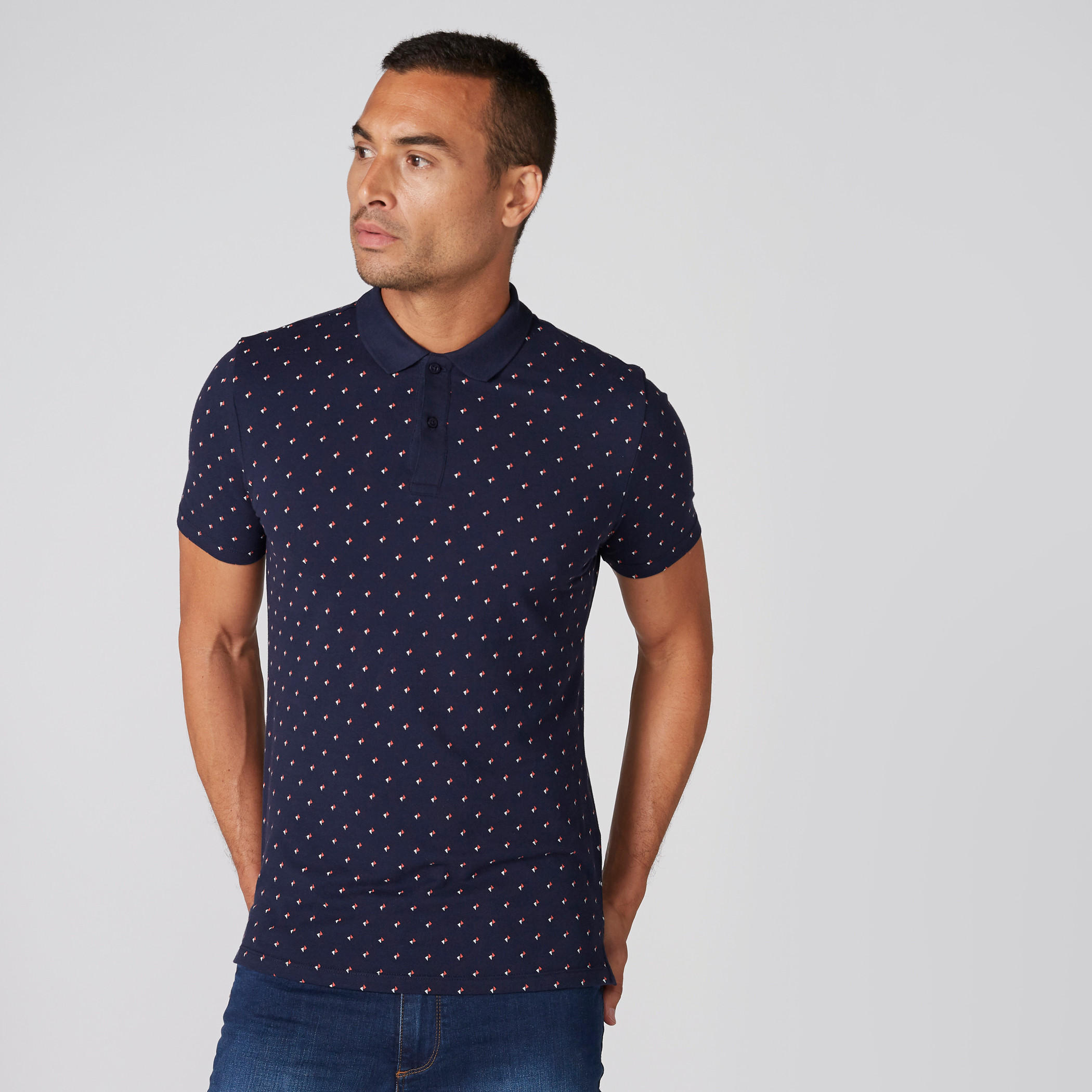 تيشيرت بياقة بولو وأكمام قصيرة وطبعات-men-clothing-tshirtsandpolos-polos-image-3