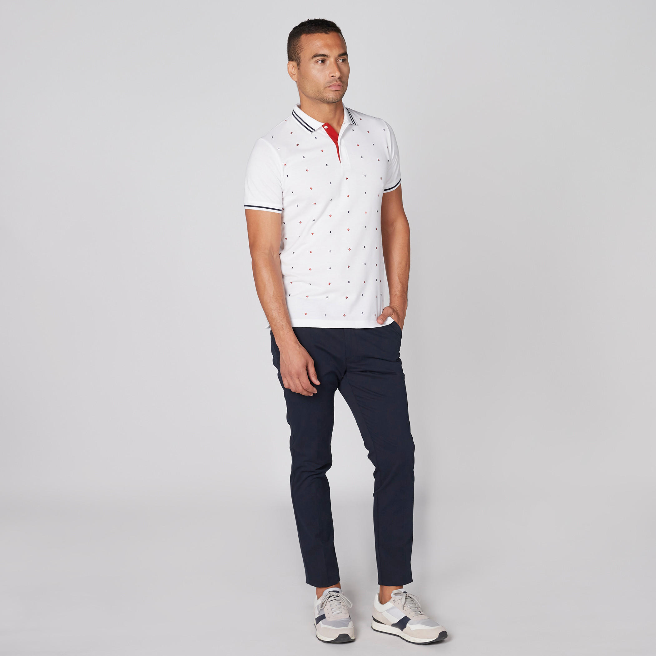 تيشيرت مطرز بياقة بولو وأكمام قصيرة-men-clothing-tshirtsandpolos-polos-image-3