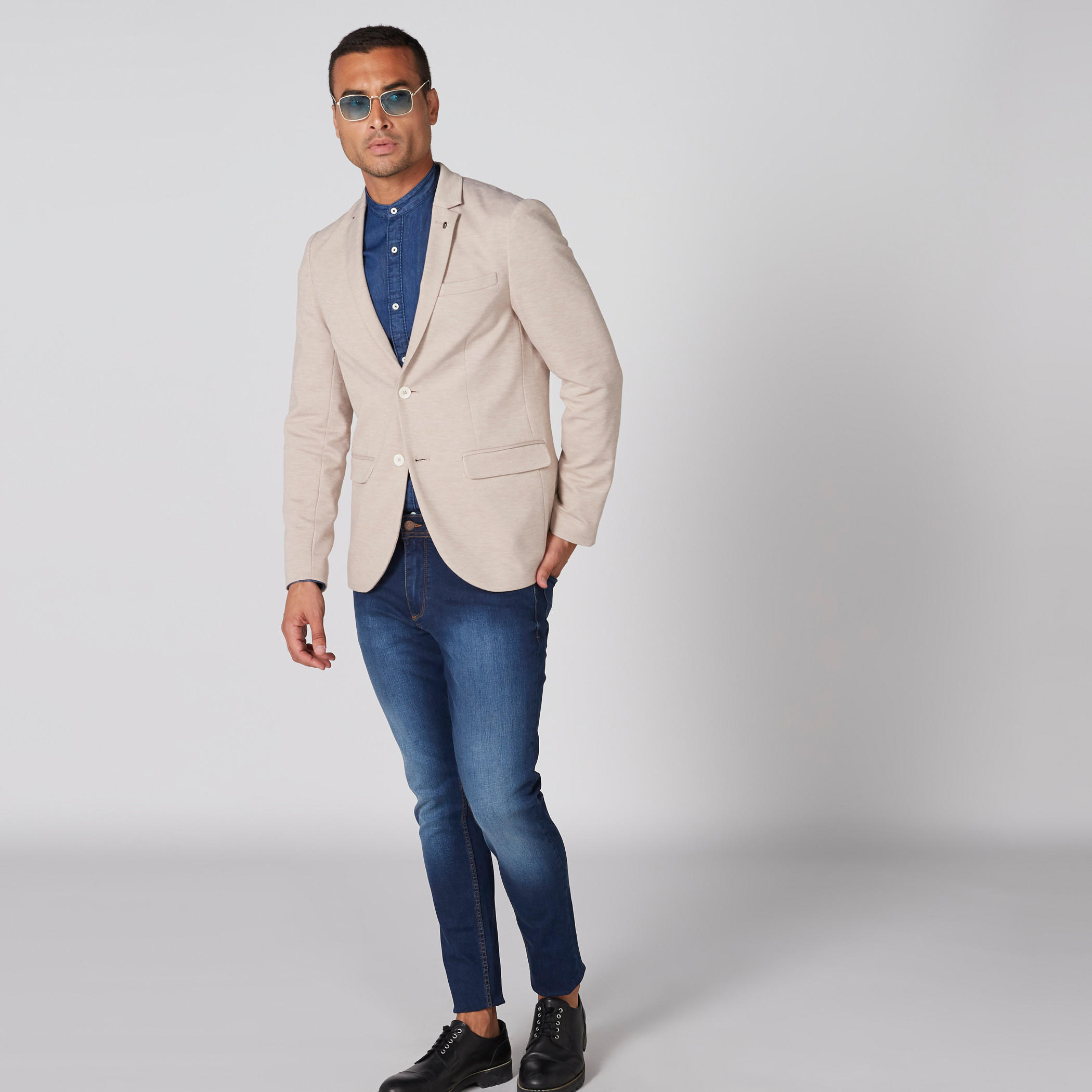 قميص بأكمام طويلة وياقة ماندارين وأزرار-men-clothing-shirts-image-3