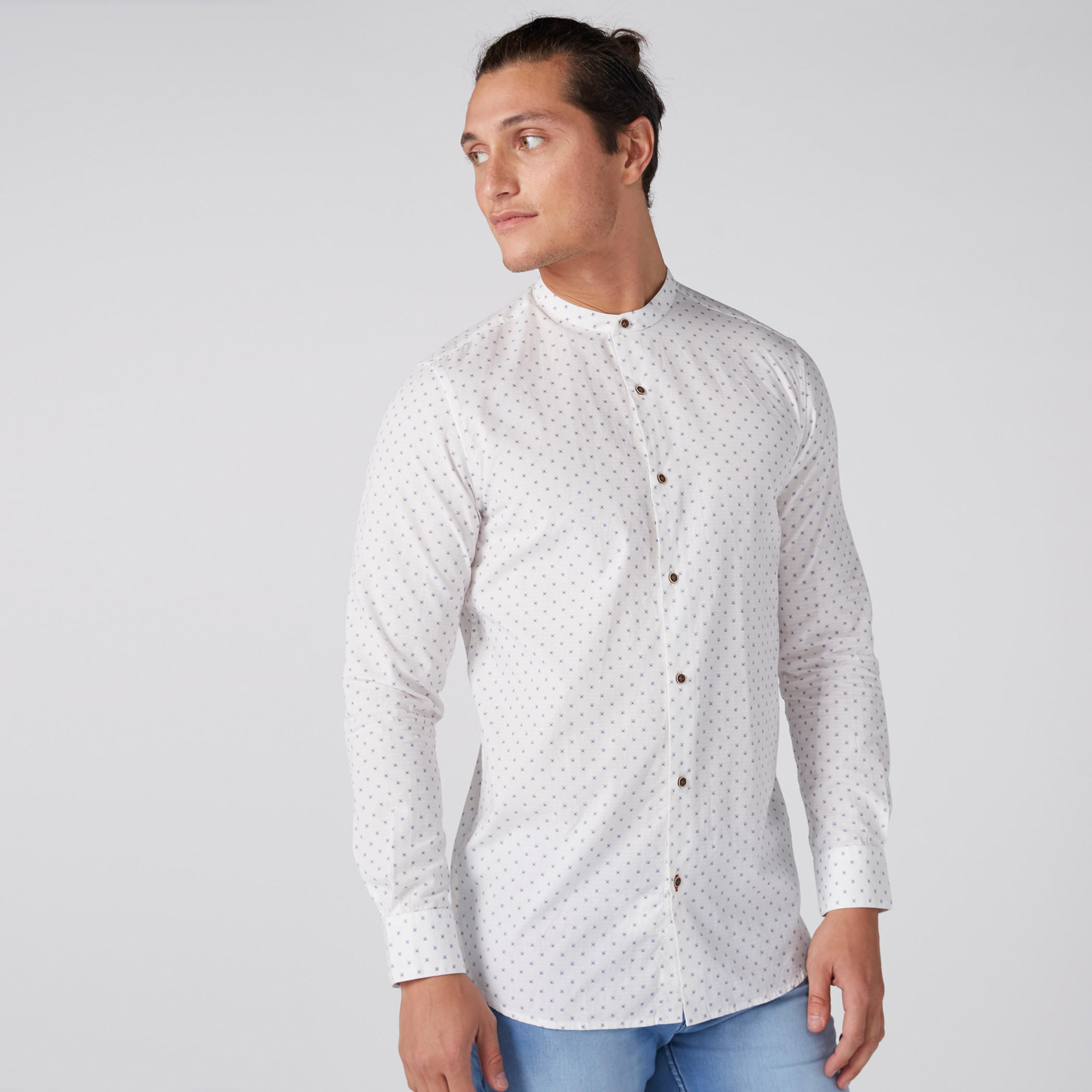 قميص بطبعات بأكمام طويلة وأزرار-men-clothing-shirts-image-5