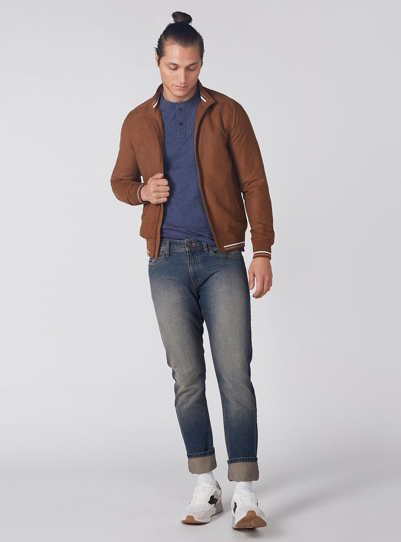 Long Sleeves Bomber Jacket with Zip Closure-men-clothing-jacketsandblazers-jackets-image-2