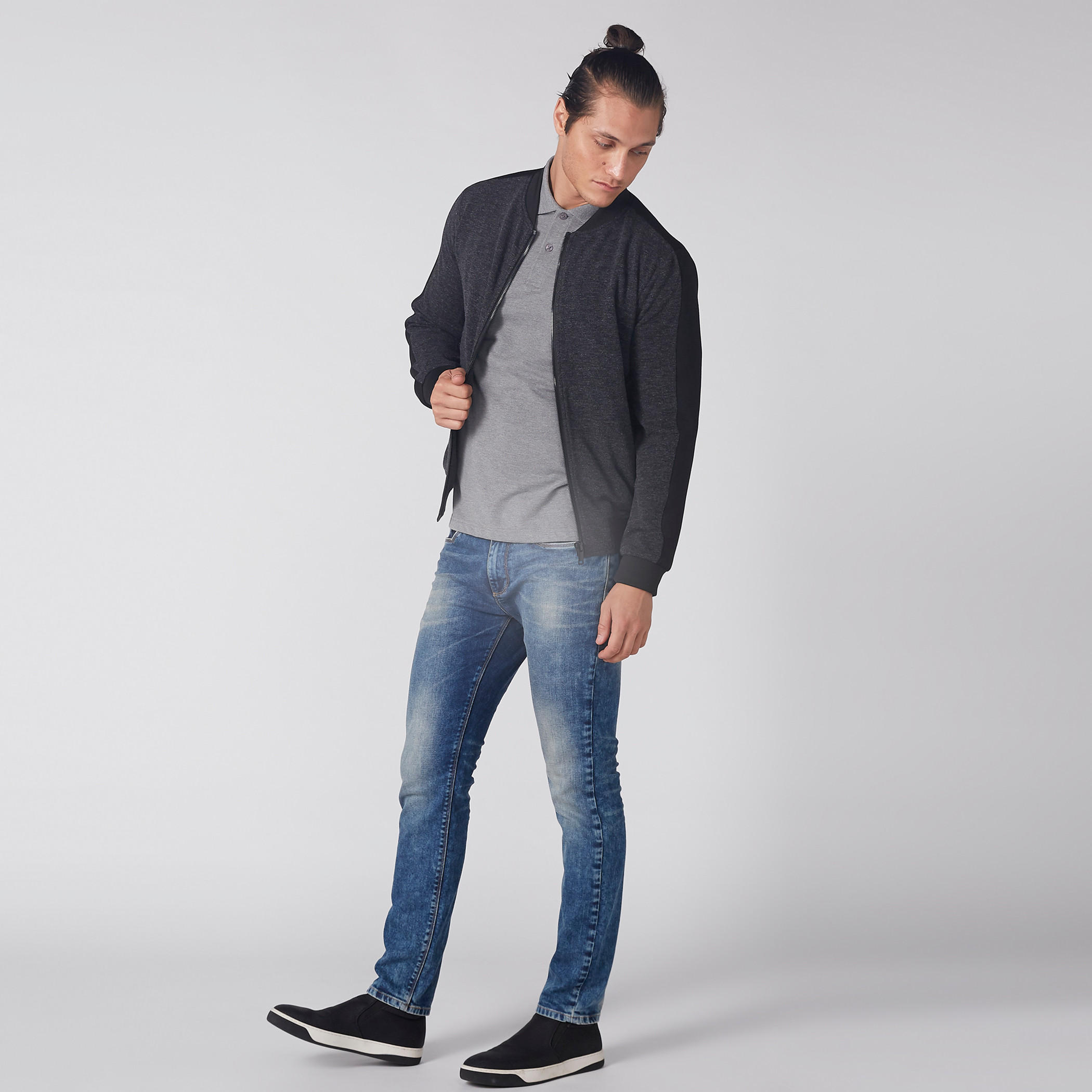 Long Sleeves Jacket with Zip Closure and Pocket Detail-men-clothing-jacketsandblazers-jackets-image-2
