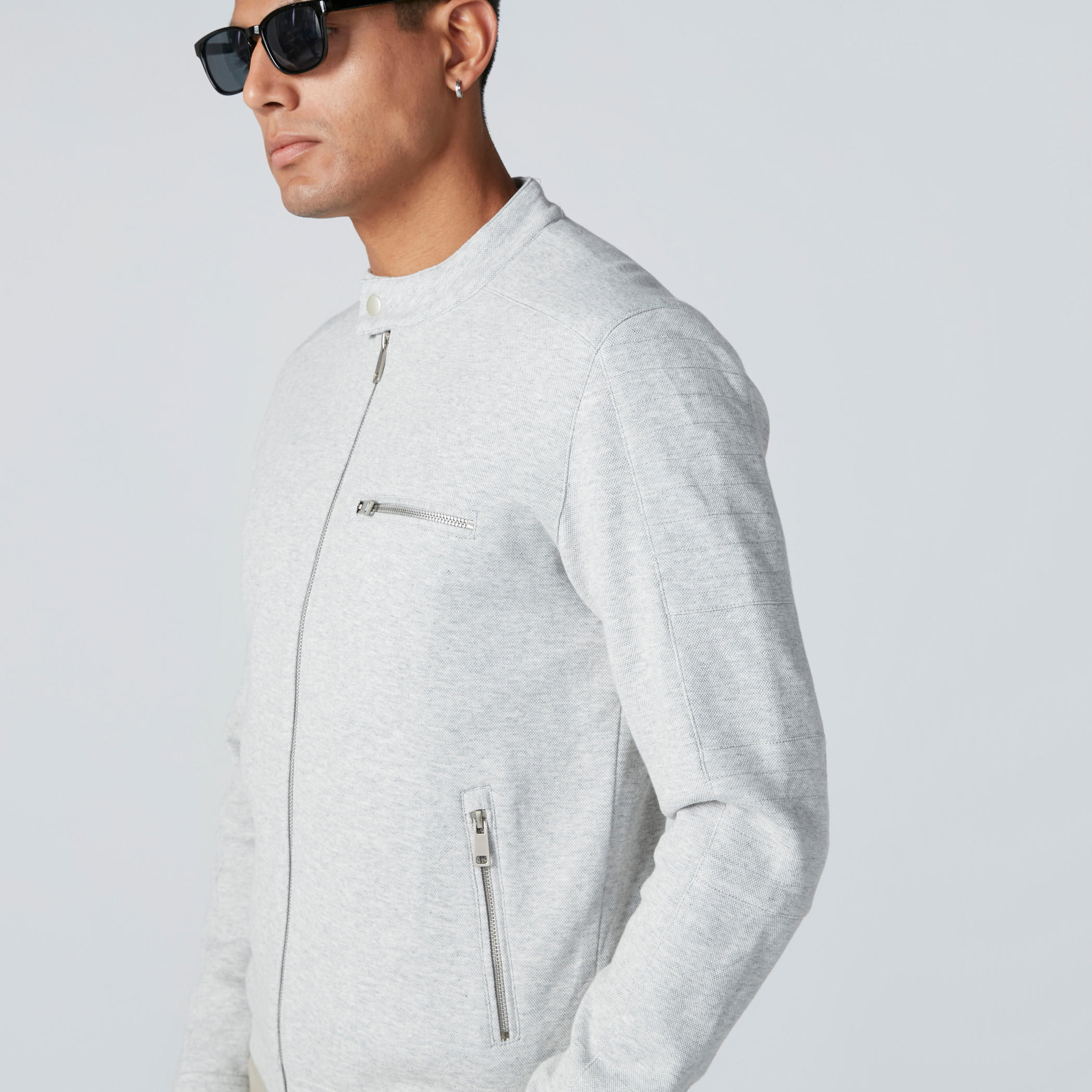 جاكيت بايكر بأكمام طويلة وسحّاب إغلاق وجيوب-men-clothing-jacketsandblazers-jackets-image-3