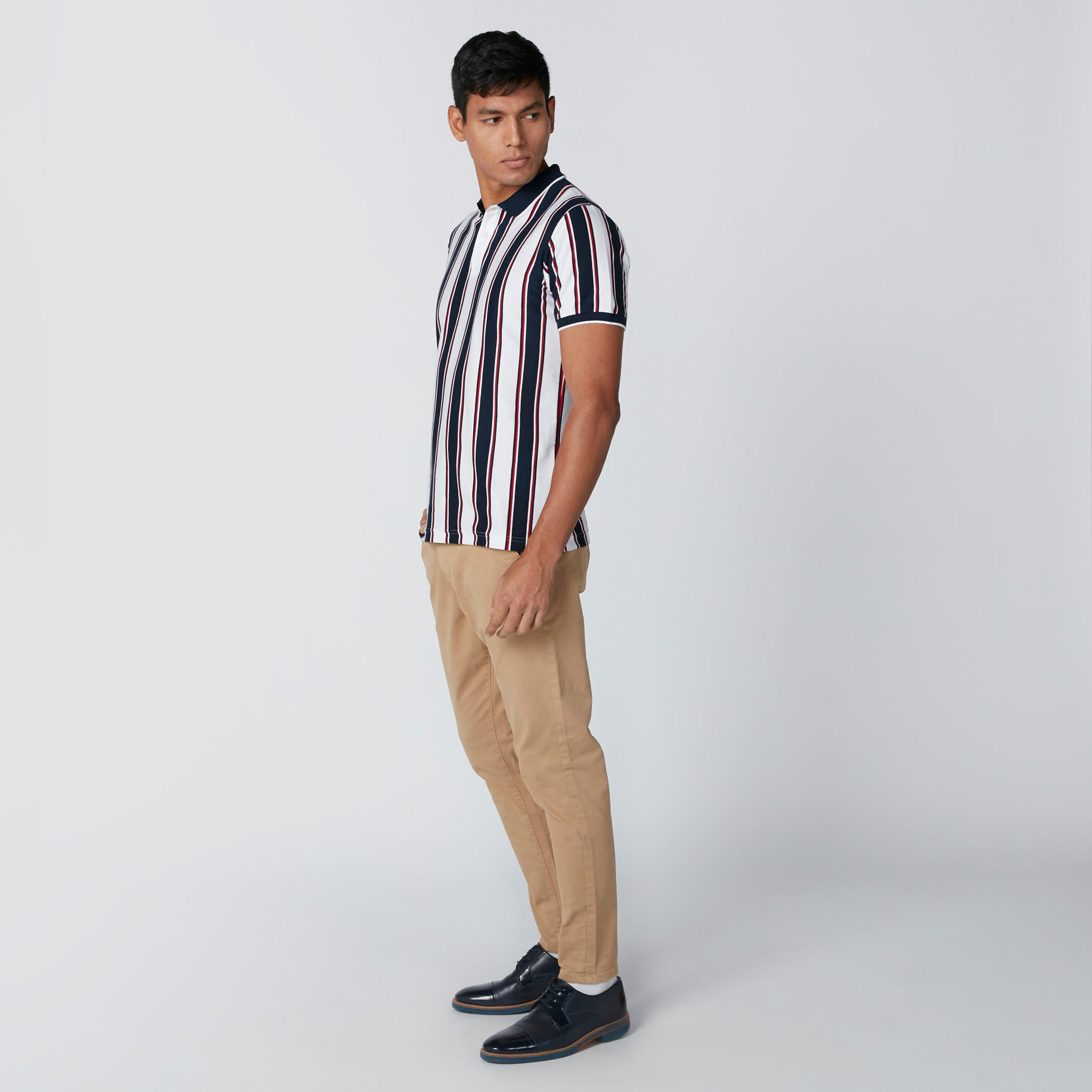 تيشيرت مقلّم بياقة بولو-men-clothing-tshirtsandpolos-polos-image-1