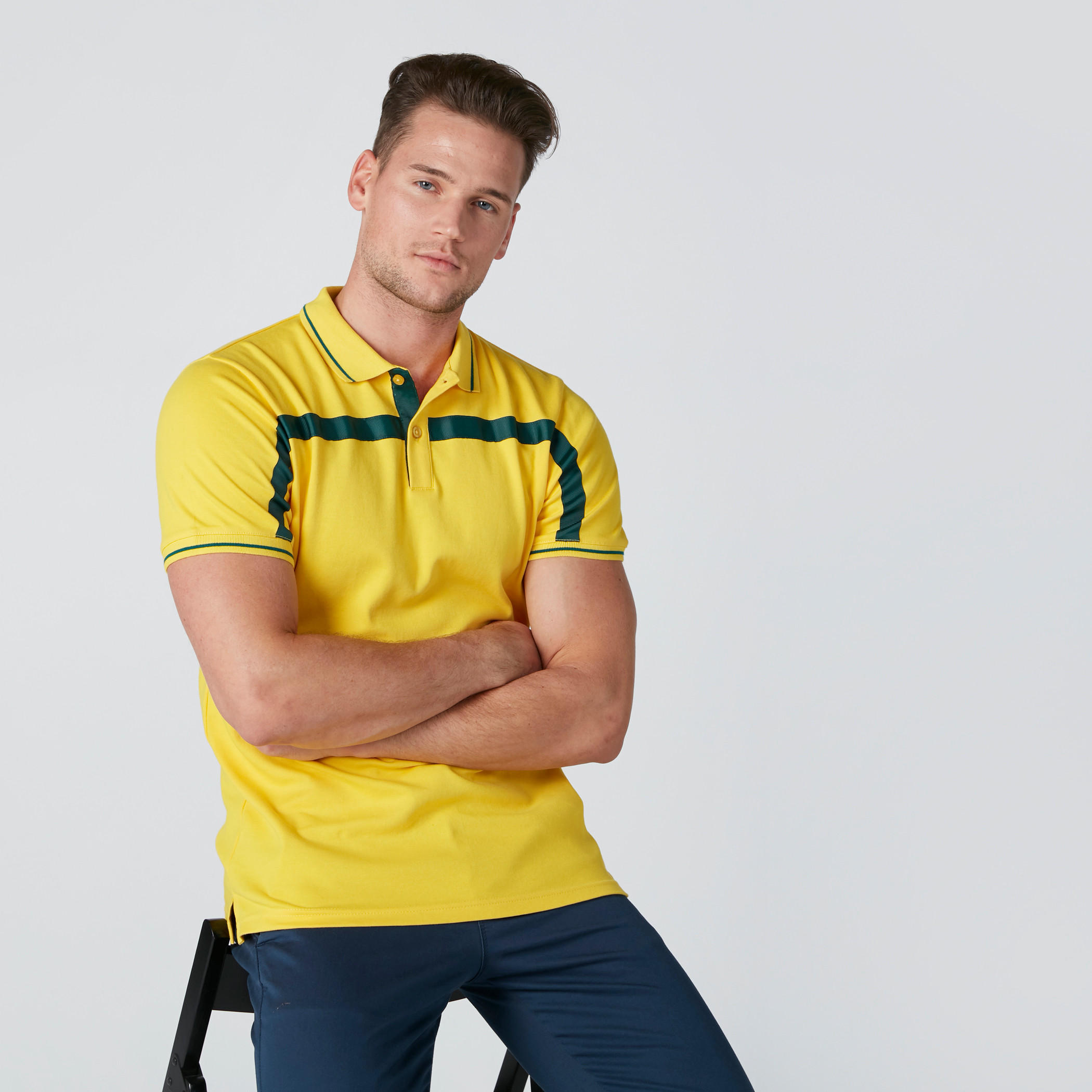 تيشيرت بياقة بولو وأكمام قصيرة-men-clothing-tshirtsandpolos-polos-image-1