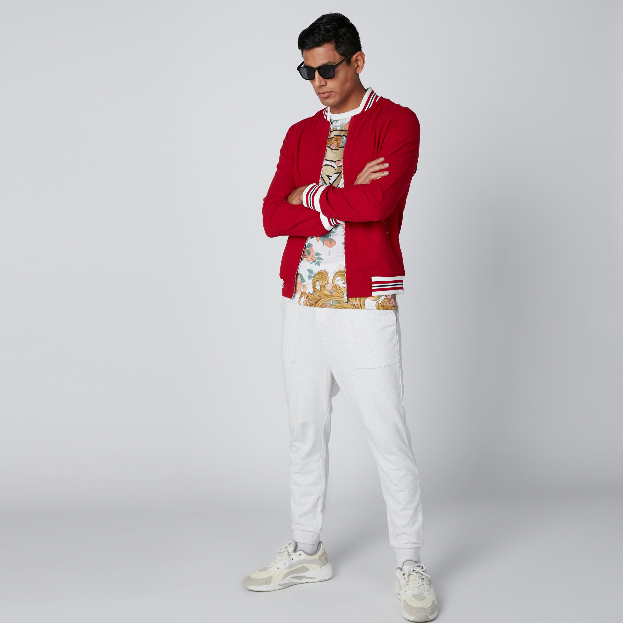 Bomber Jacket with Long Sleeves and Zip Closure-men-clothing-jacketsandblazers-jackets-image-3