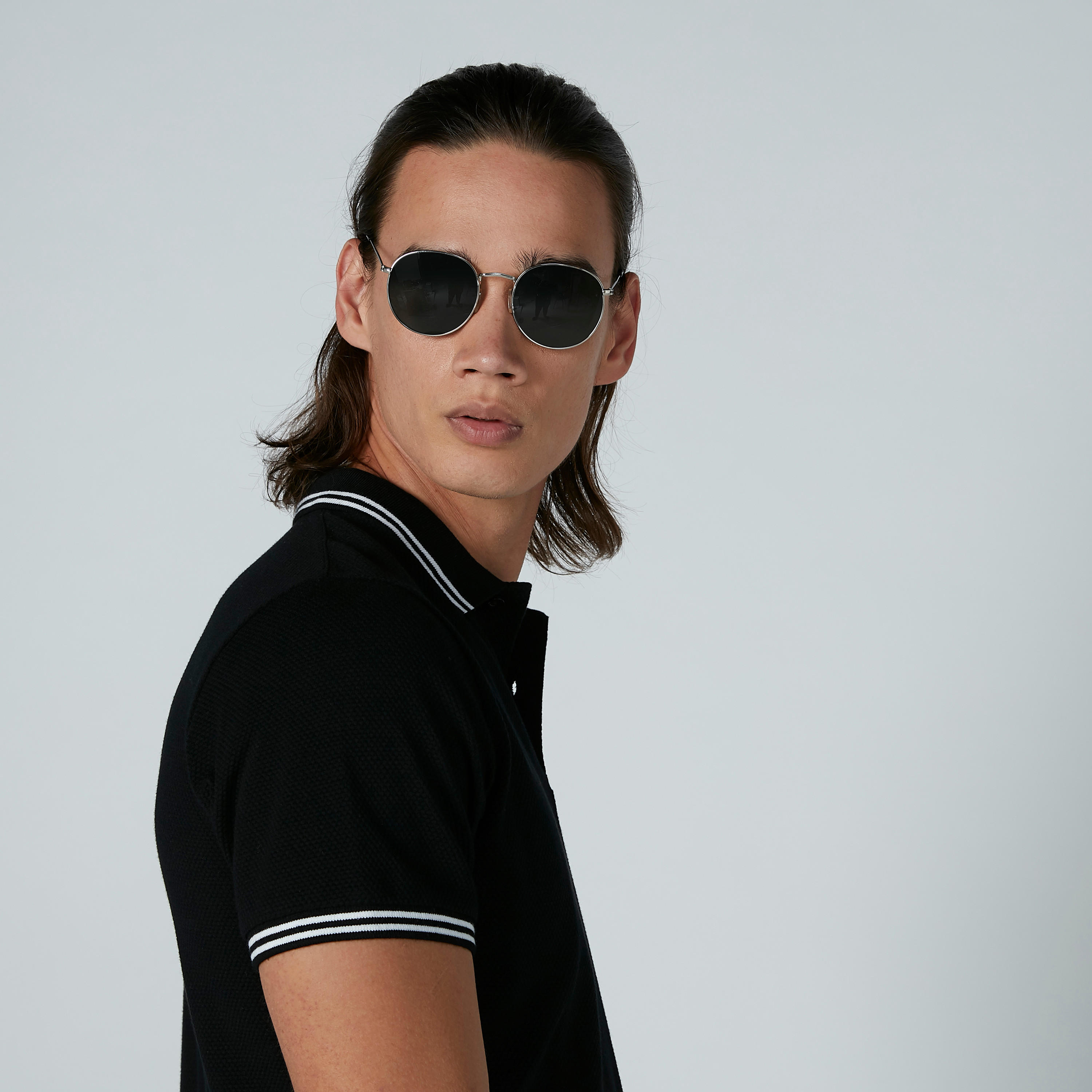 تيشيرت سادة بياقة بولو-men-clothing-tshirtsandpolos-polos-image-1