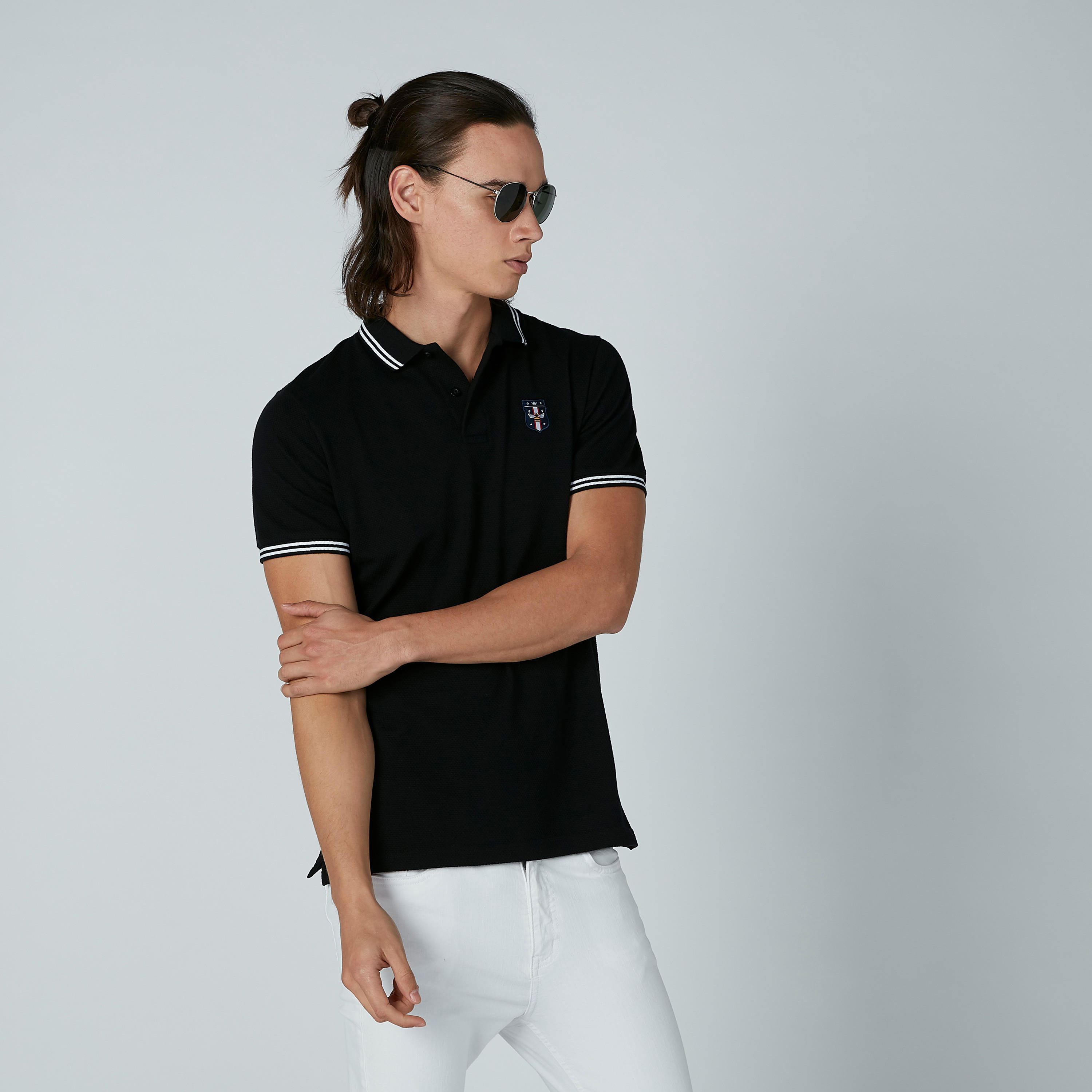 تيشيرت سادة بياقة بولو-men-clothing-tshirtsandpolos-polos-image-4