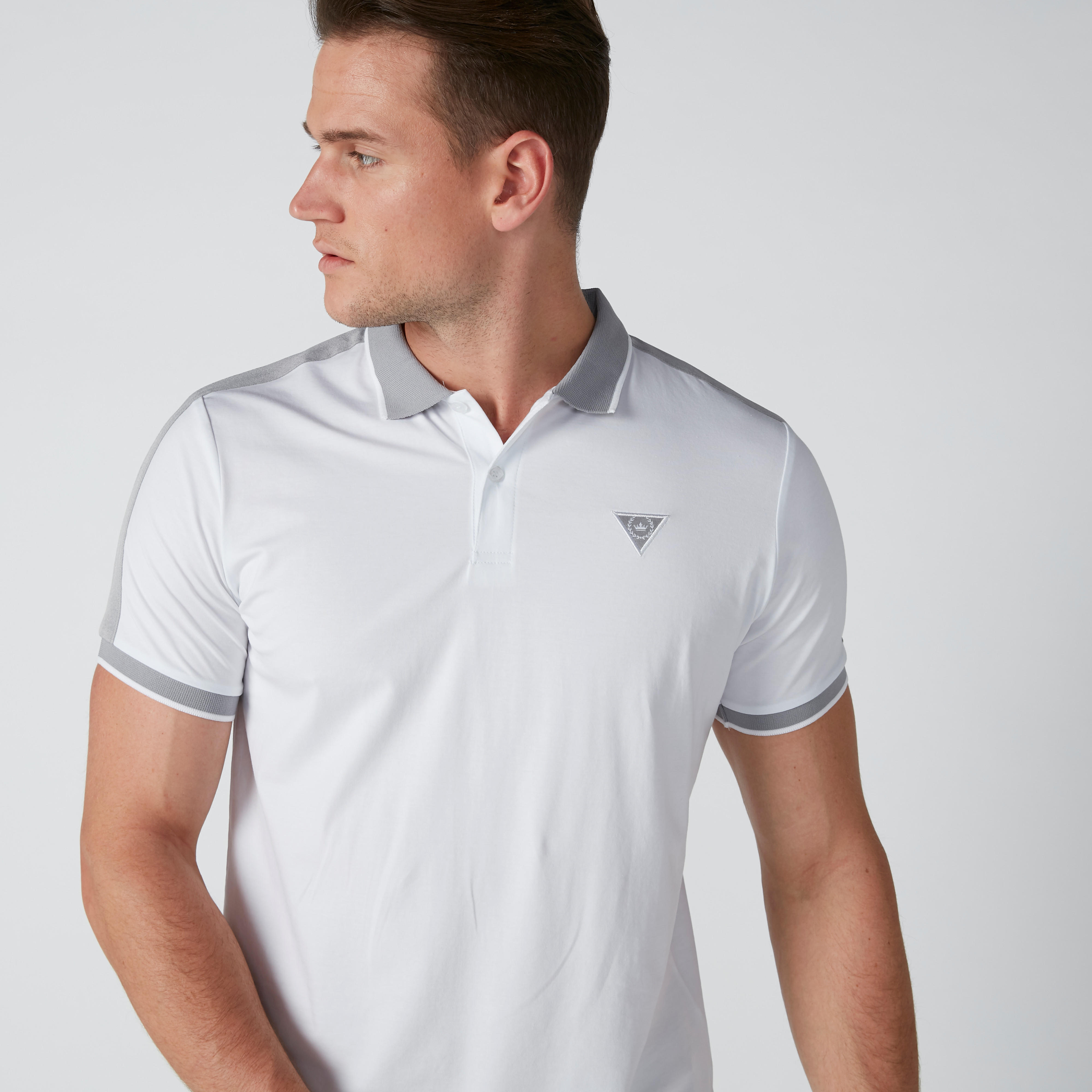 تيشيرت بقصّة عادية وياقة بولو وأكمام قصيرة-men-clothing-tshirtsandpolos-polos-image-4