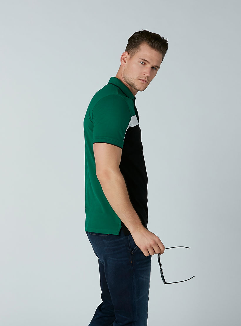 تيشيرت بياقة بولو وأكمام قصيرة-men-clothing-tshirtsandpolos-polos-image-1
