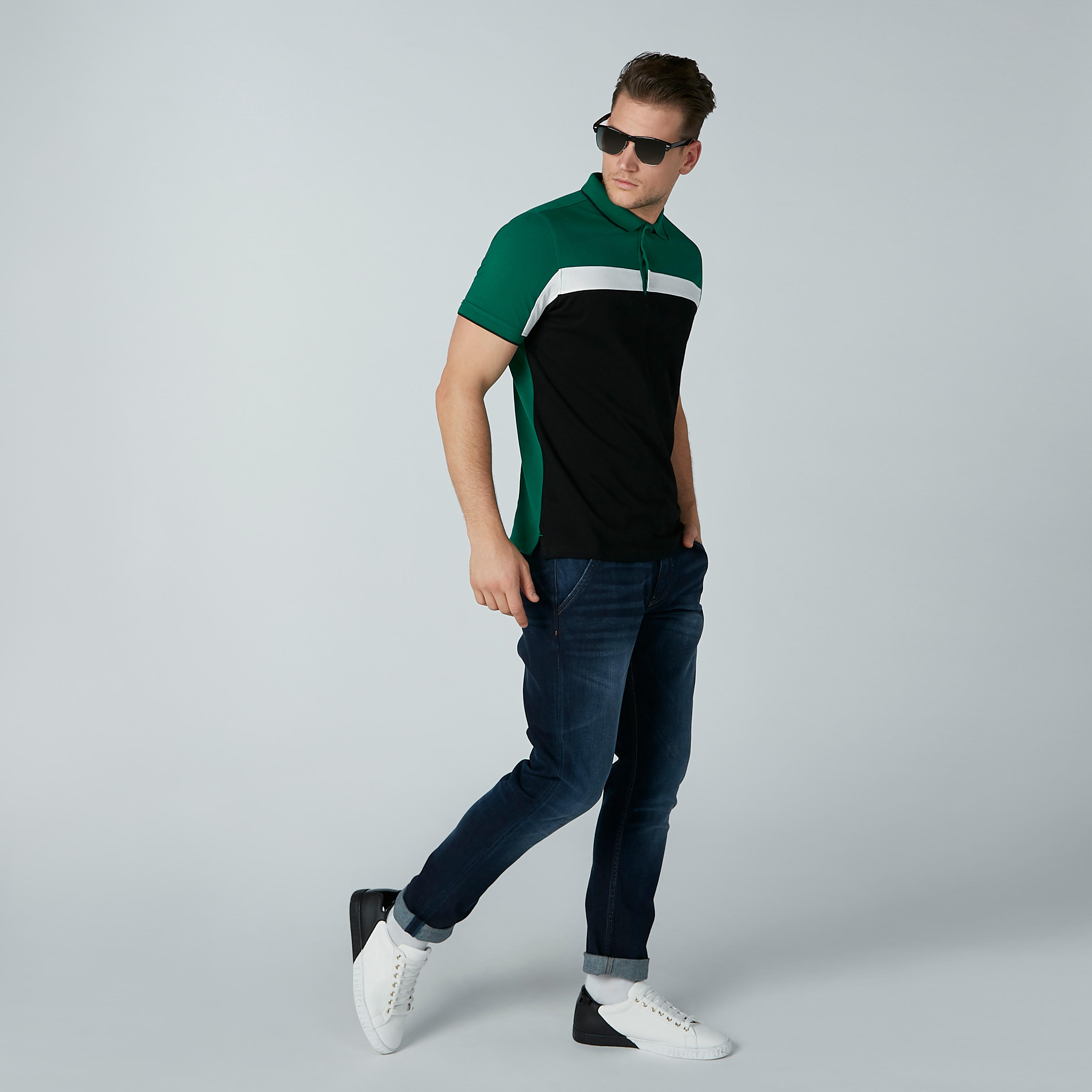 تيشيرت بياقة بولو وأكمام قصيرة-men-clothing-tshirtsandpolos-polos-image-3