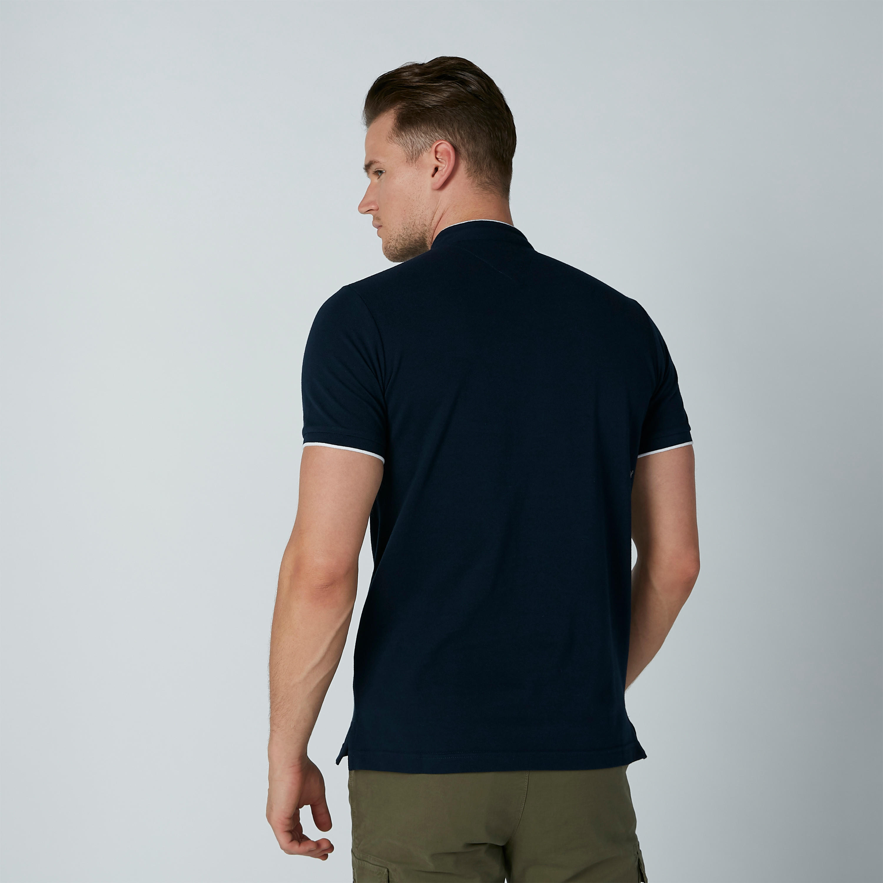 تيشيرت مطرّز بياقة ماندارين-men-clothing-tshirtsandpolos-polos-image-4