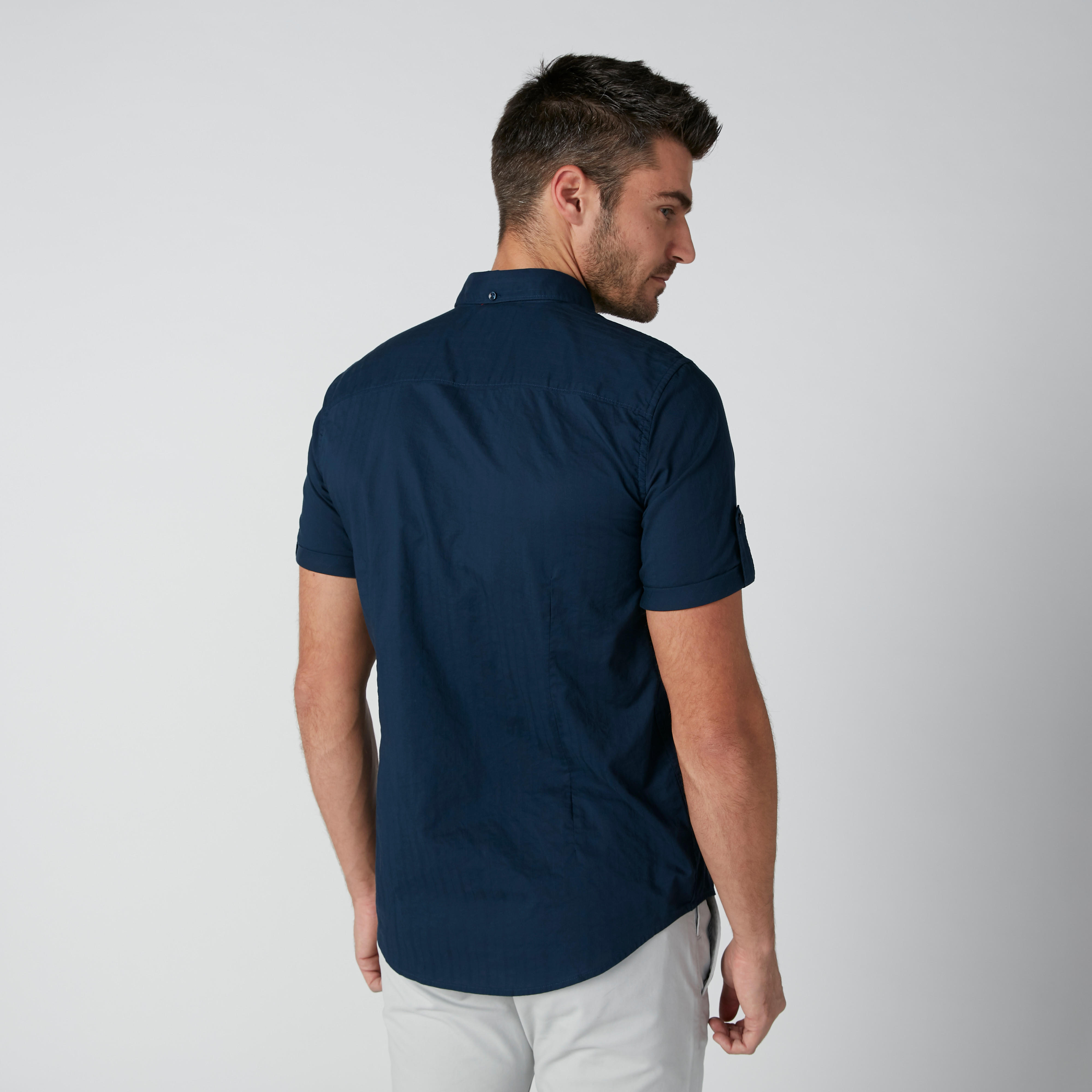 قميص بأكمام قصيرة وأزرار-men-clothing-shirts-image-5