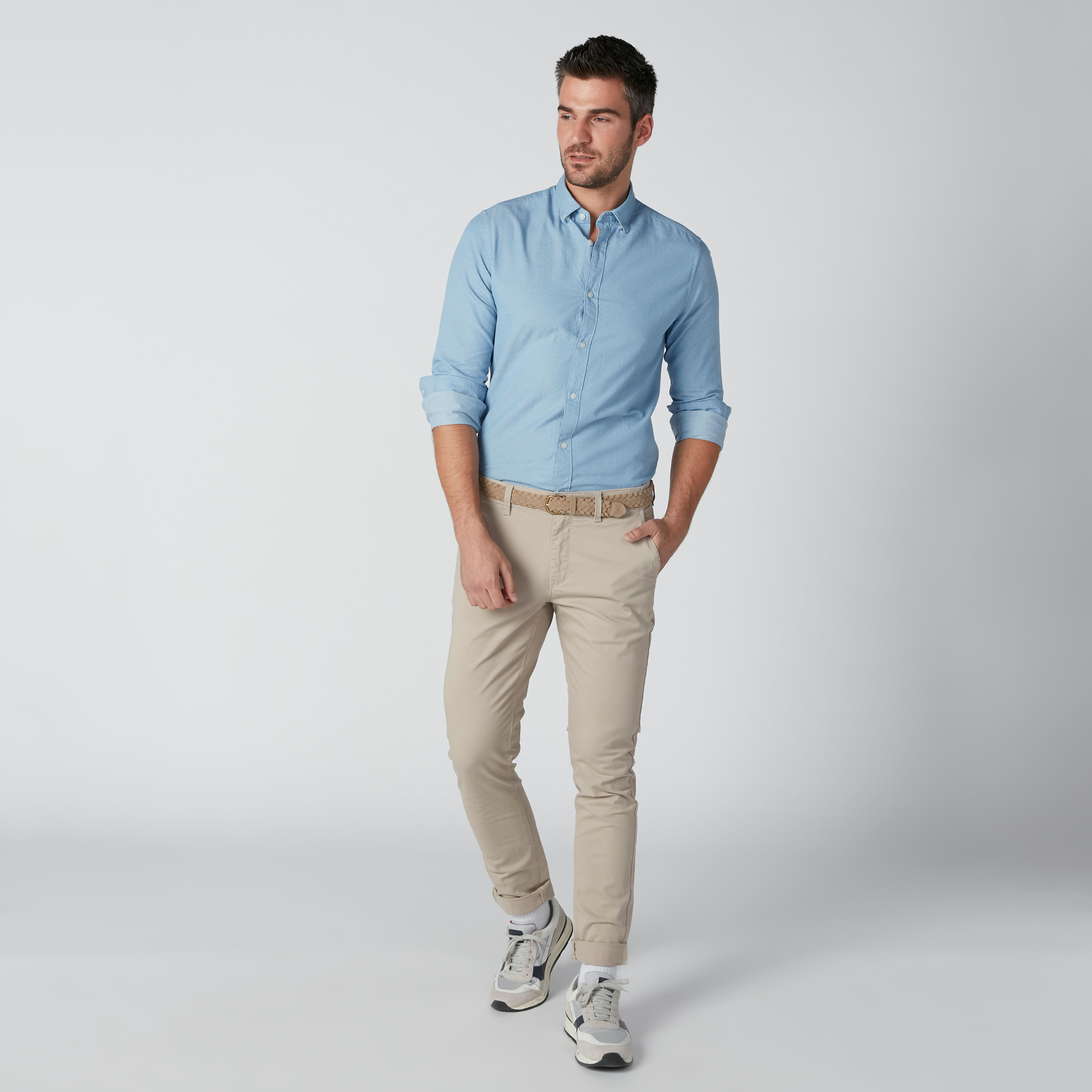 قميص بأكمام طويلة وأزرار-men-clothing-shirts-image-1