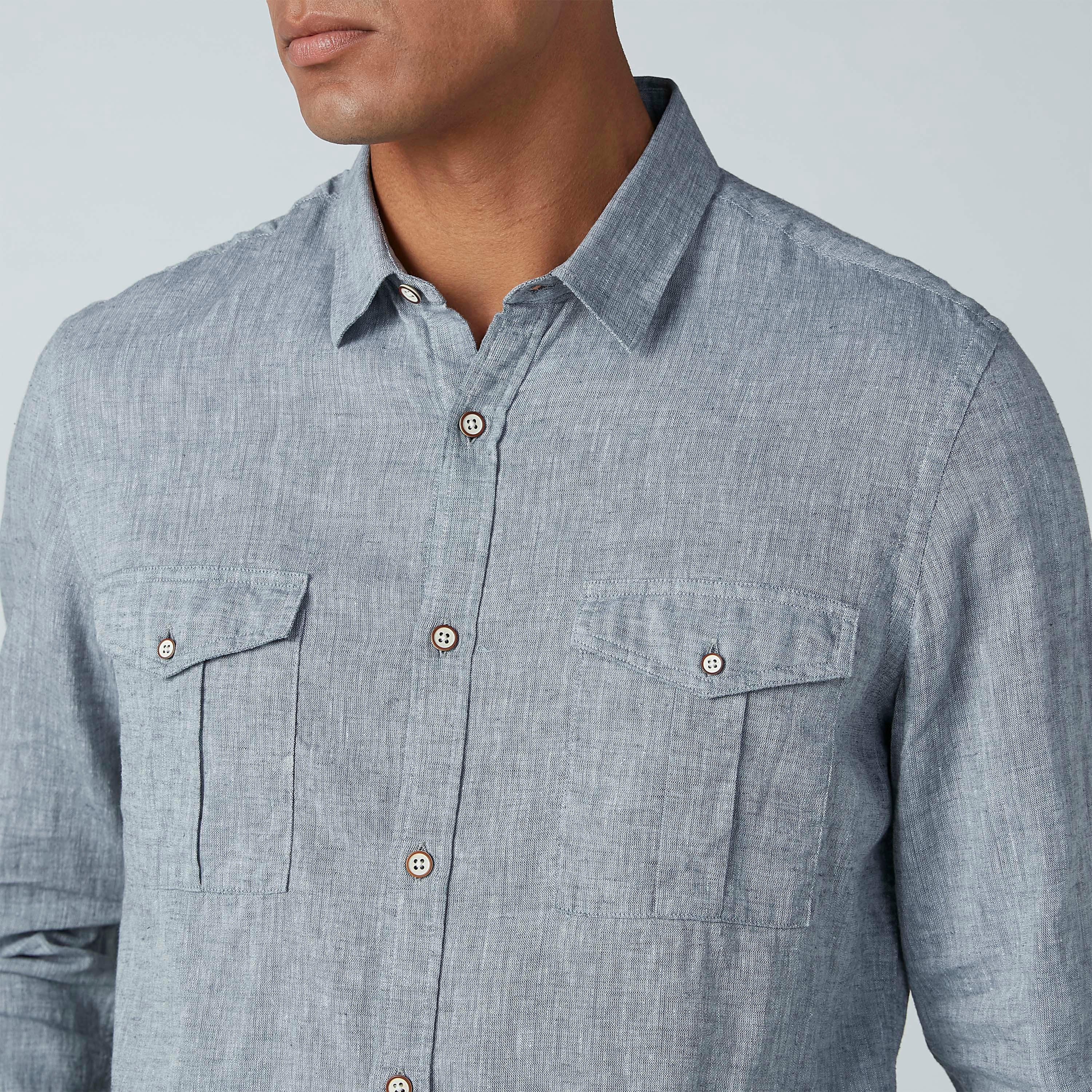 قميص بأكمام طويلة وجيوب بطيّة-men-clothing-shirts-image-5
