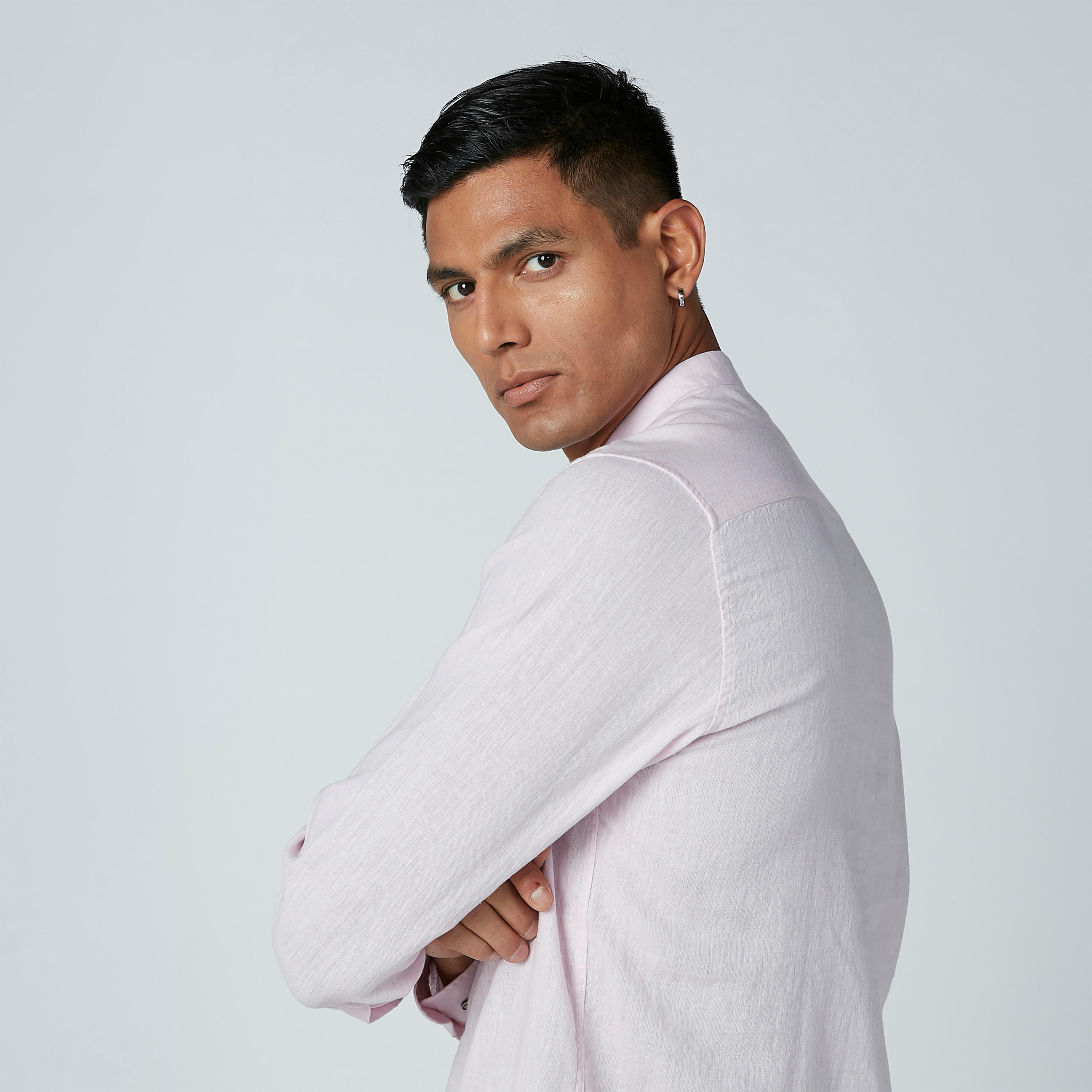 قميص طويل بياقة ماندارين-men-clothing-shirts-image-4