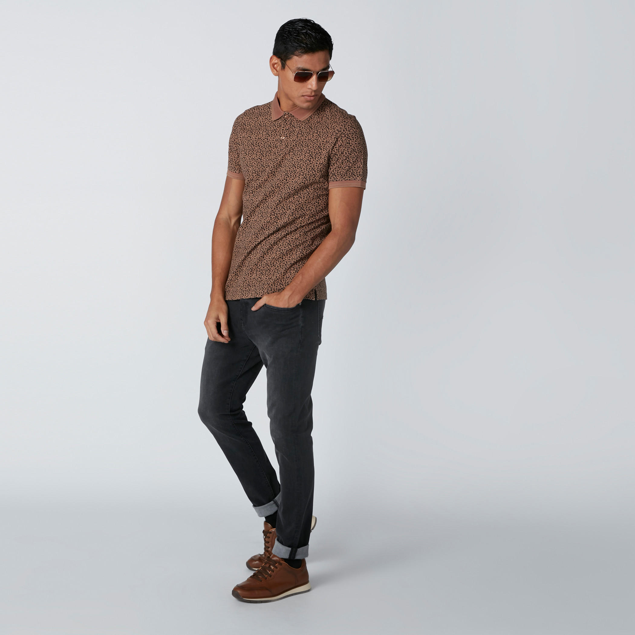 تيشيرت بياقة بولو وأكمام قصيرة وطبعات-men-clothing-tshirtsandpolos-polos-image-3