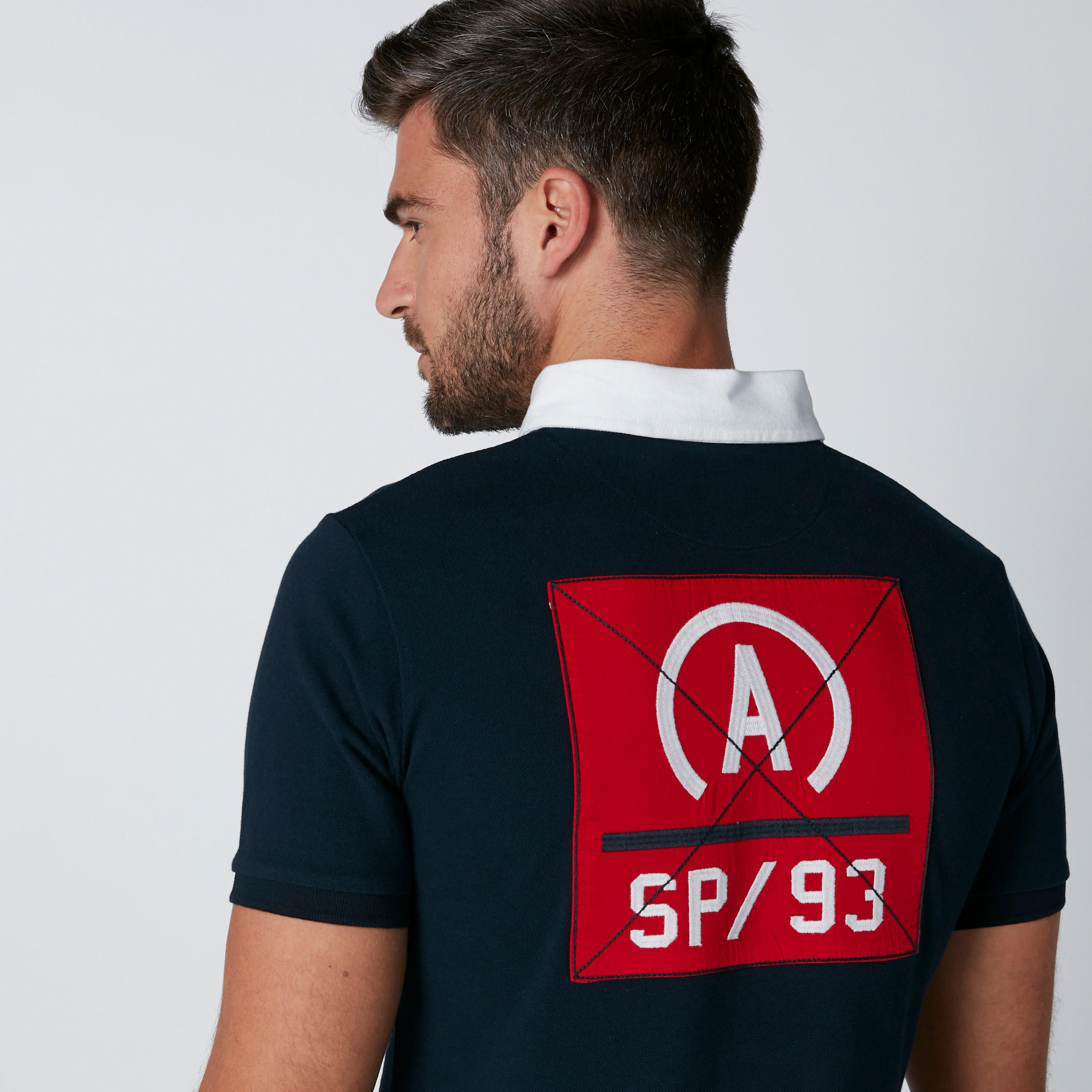 تيشيرت بياقة بولو وأكمام قصيرة وتزيينات-men-clothing-tshirtsandpolos-polos-image-4