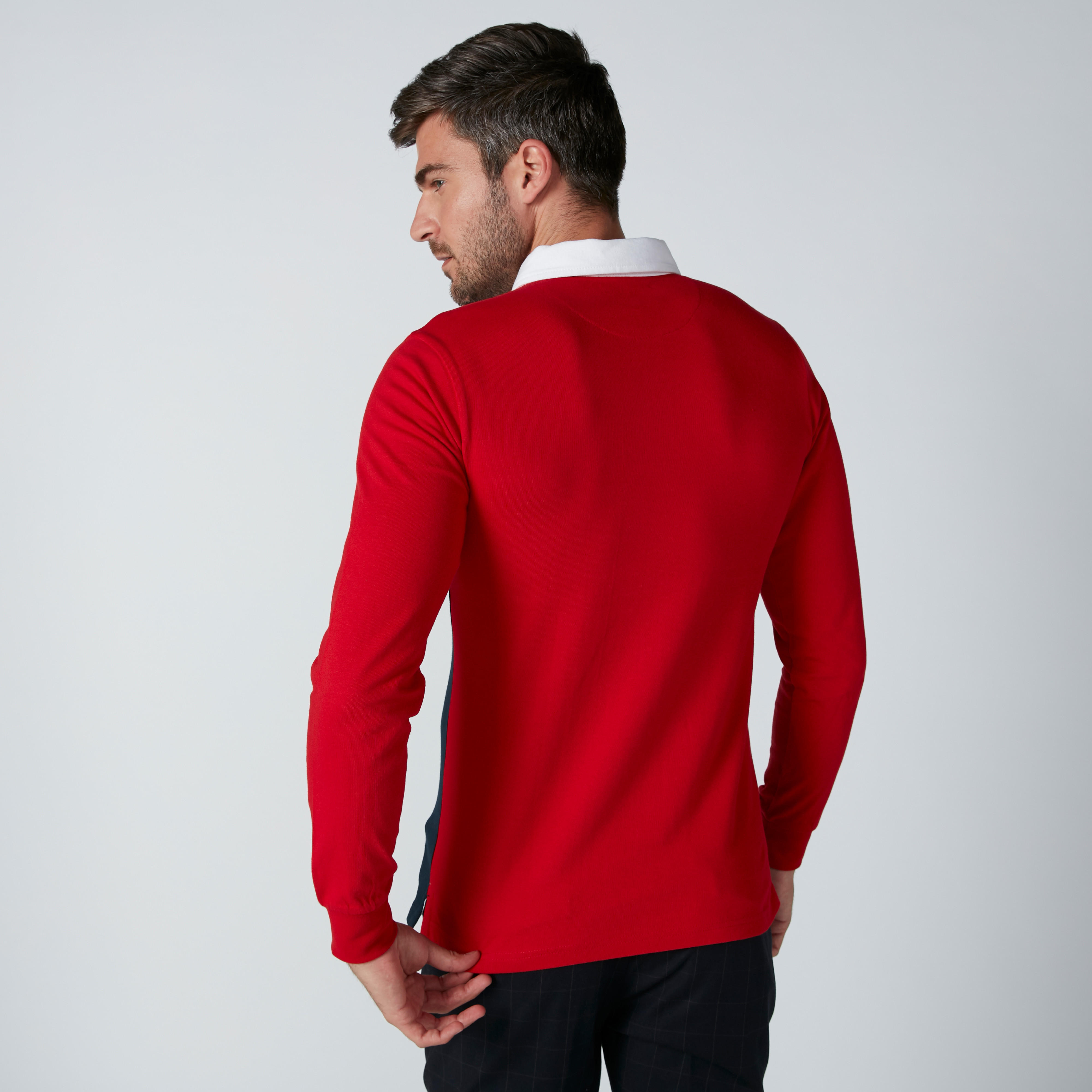 تيشيرت بياقة بولو وأكمام طويلة وطبعات-men-clothing-tshirtsandpolos-polos-image-2