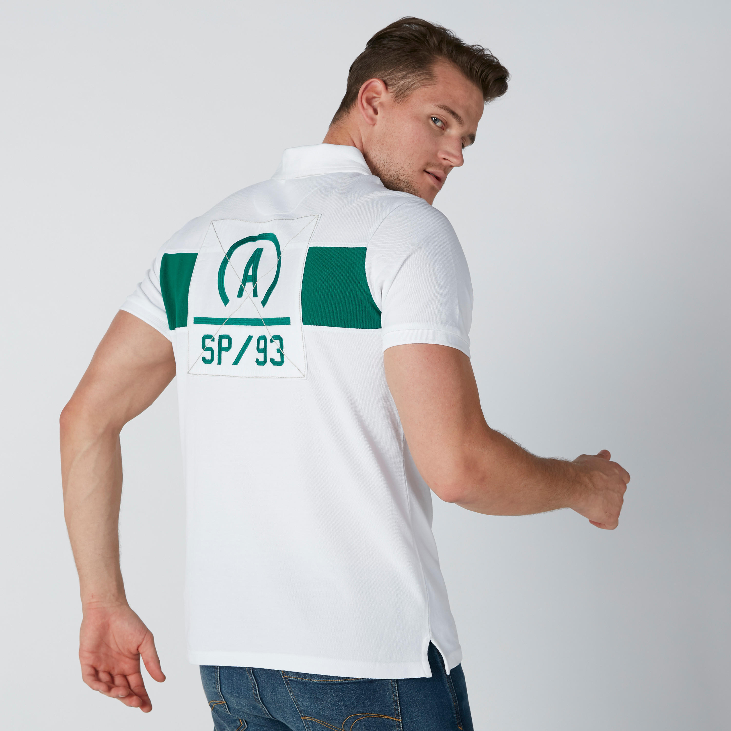 تيشيرت بياقة بولو وتزيينات مطرزة-men-clothing-tshirtsandpolos-polos-image-2