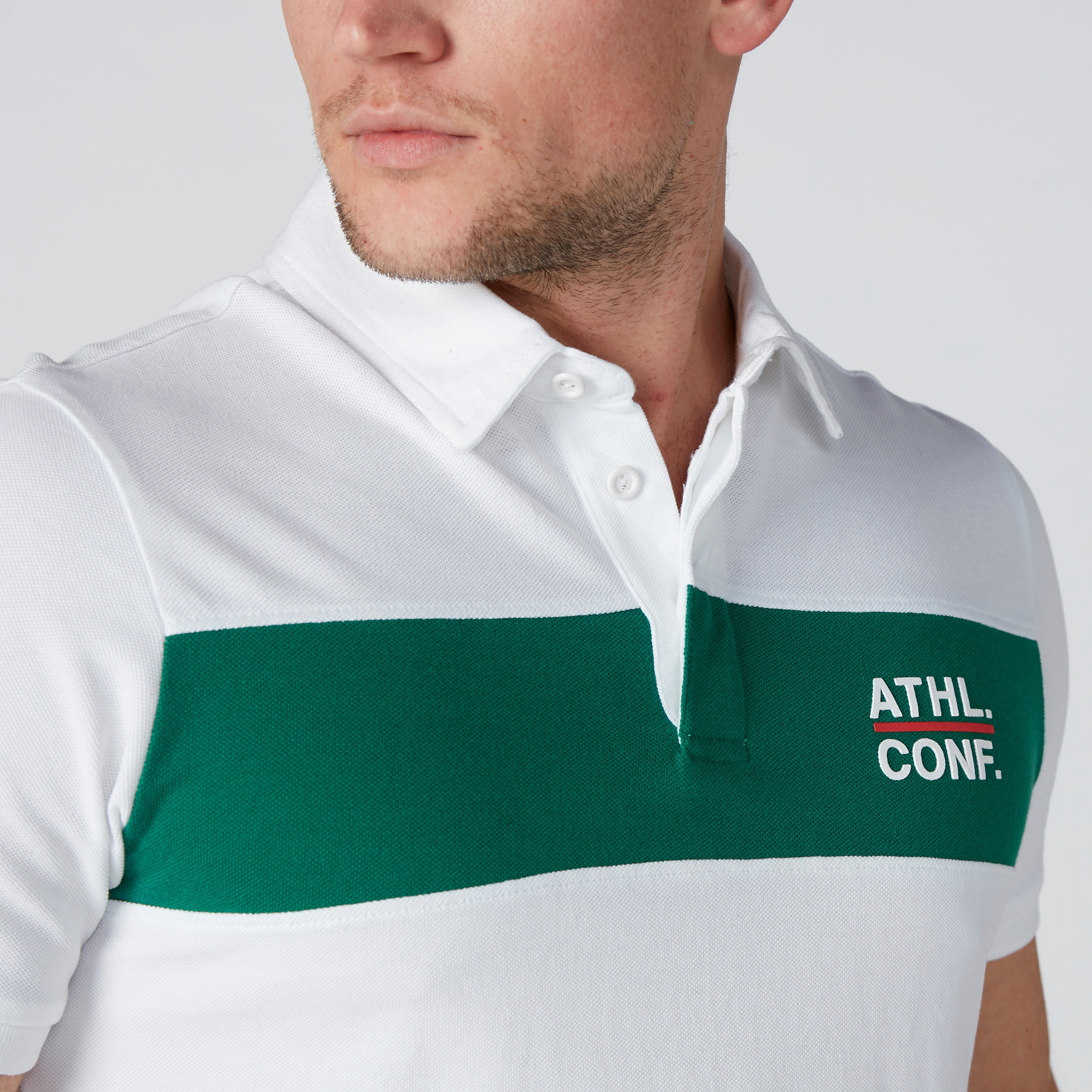 تيشيرت بياقة بولو وتزيينات مطرزة-men-clothing-tshirtsandpolos-polos-image-4
