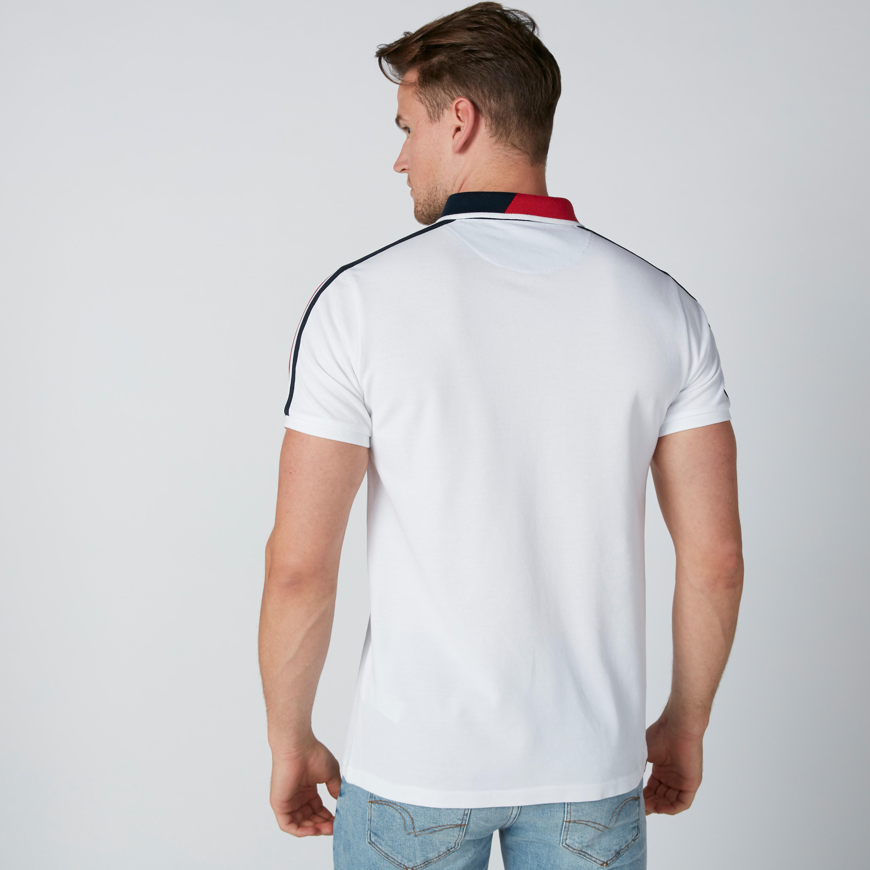 تيشيرت بياقة بولو وشريطة-men-clothing-tshirtsandpolos-polos-image-2