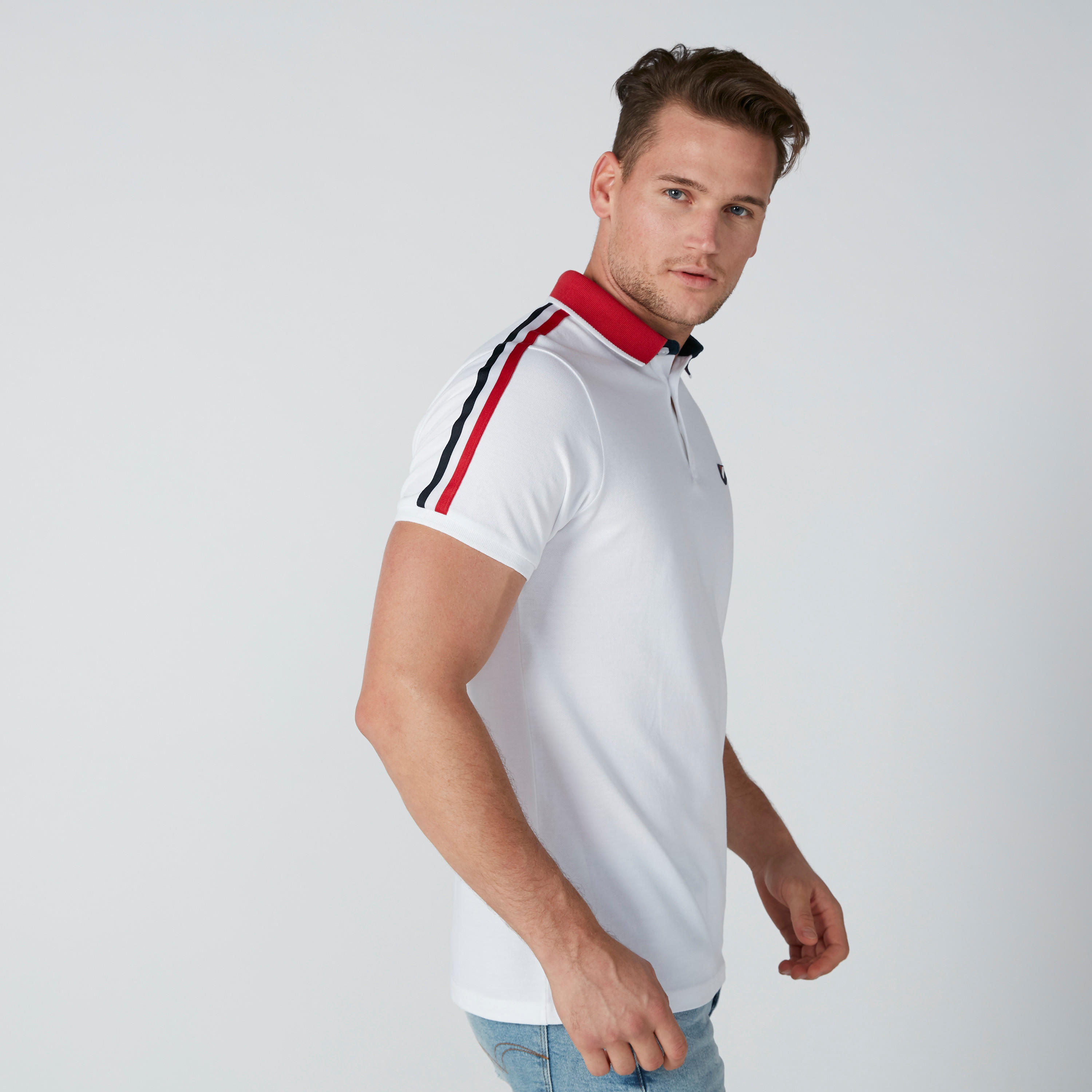 تيشيرت بياقة بولو وشريطة-men-clothing-tshirtsandpolos-polos-image-4