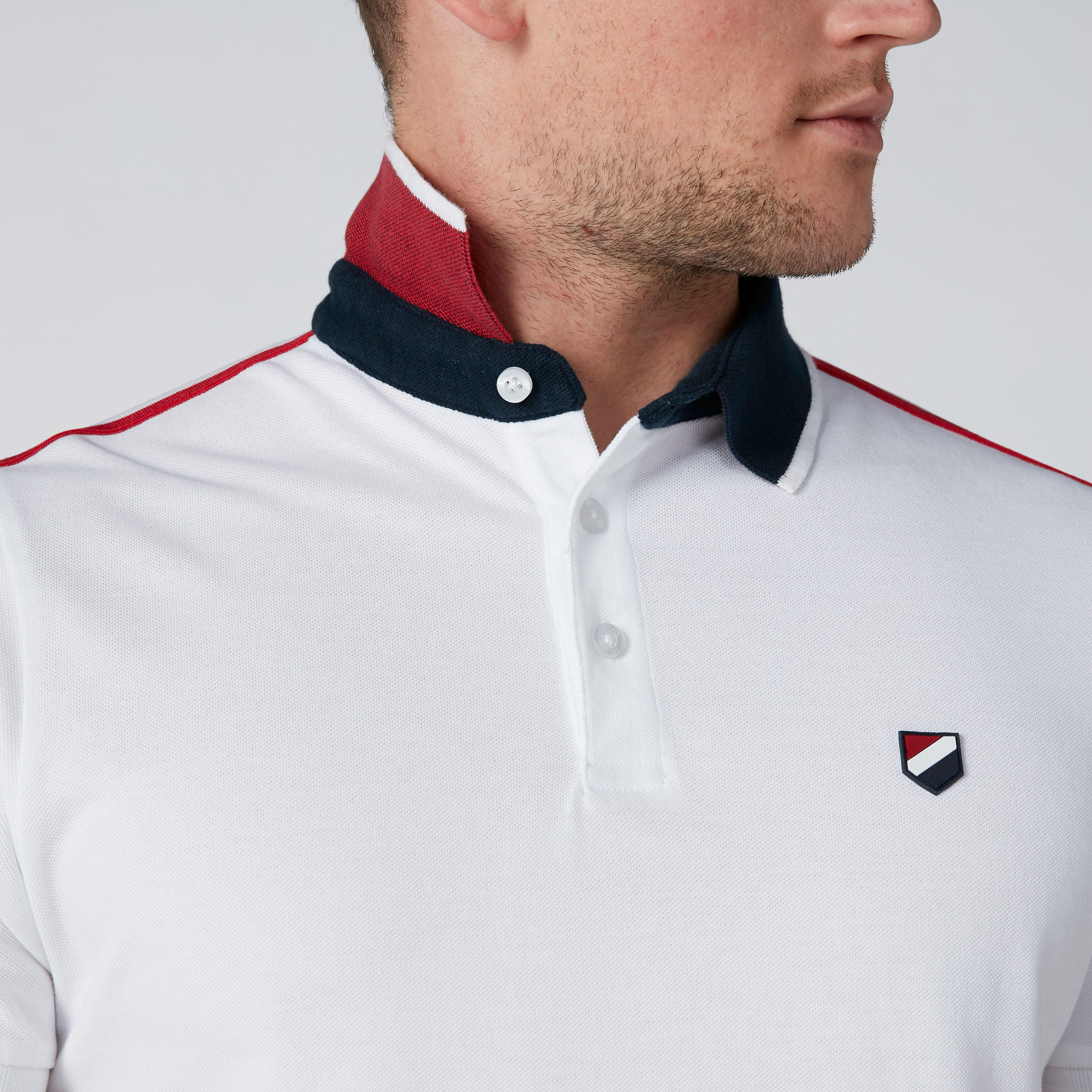تيشيرت بياقة بولو وشريطة-men-clothing-tshirtsandpolos-polos-image-5