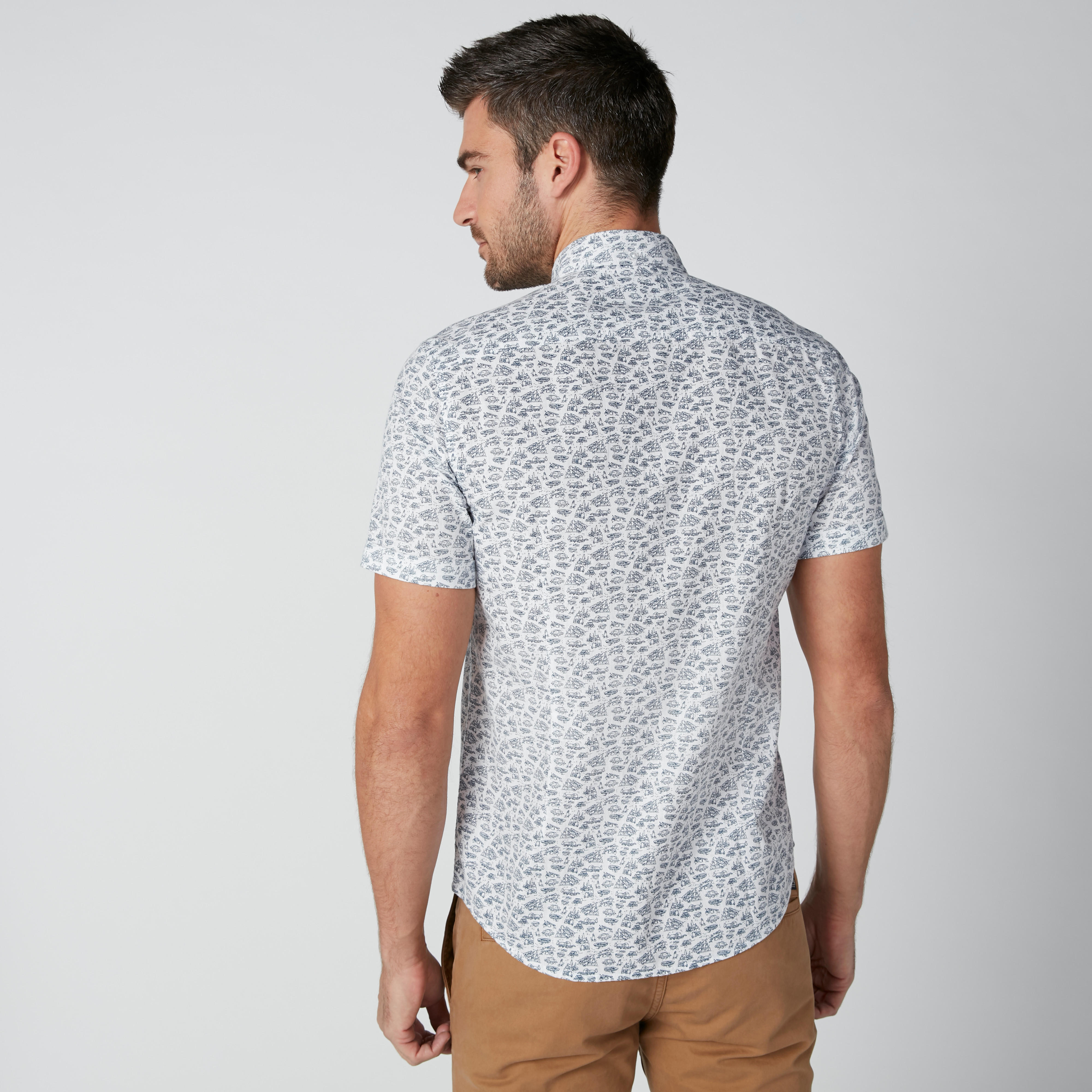 قميص بأكمام قصيرة وأزرار وطبعات-men-clothing-shirts-image-3