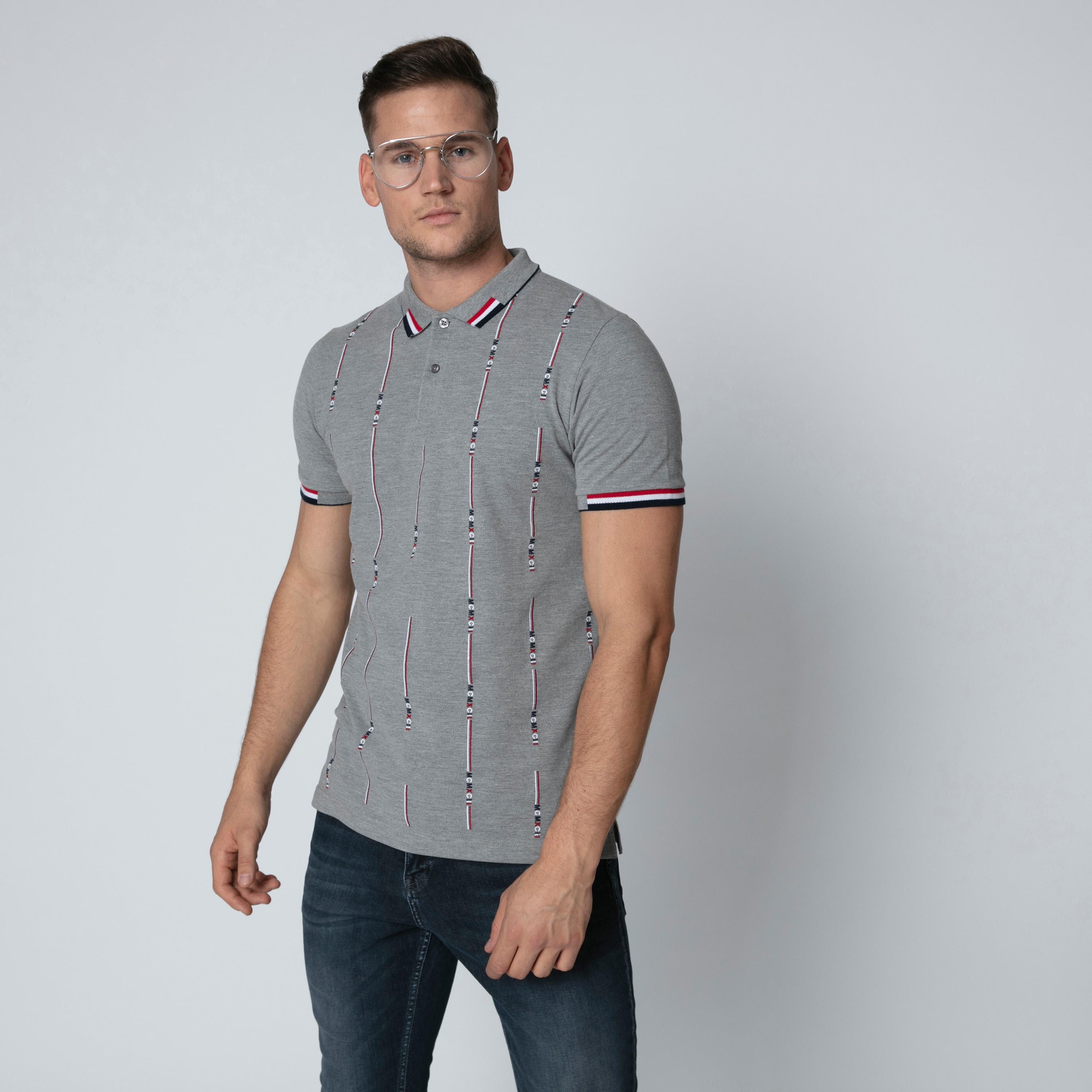 تيشيرت مستدام مطرّز بولو سليم فيت-men-clothing-tshirtsandpolos-polos-image-1