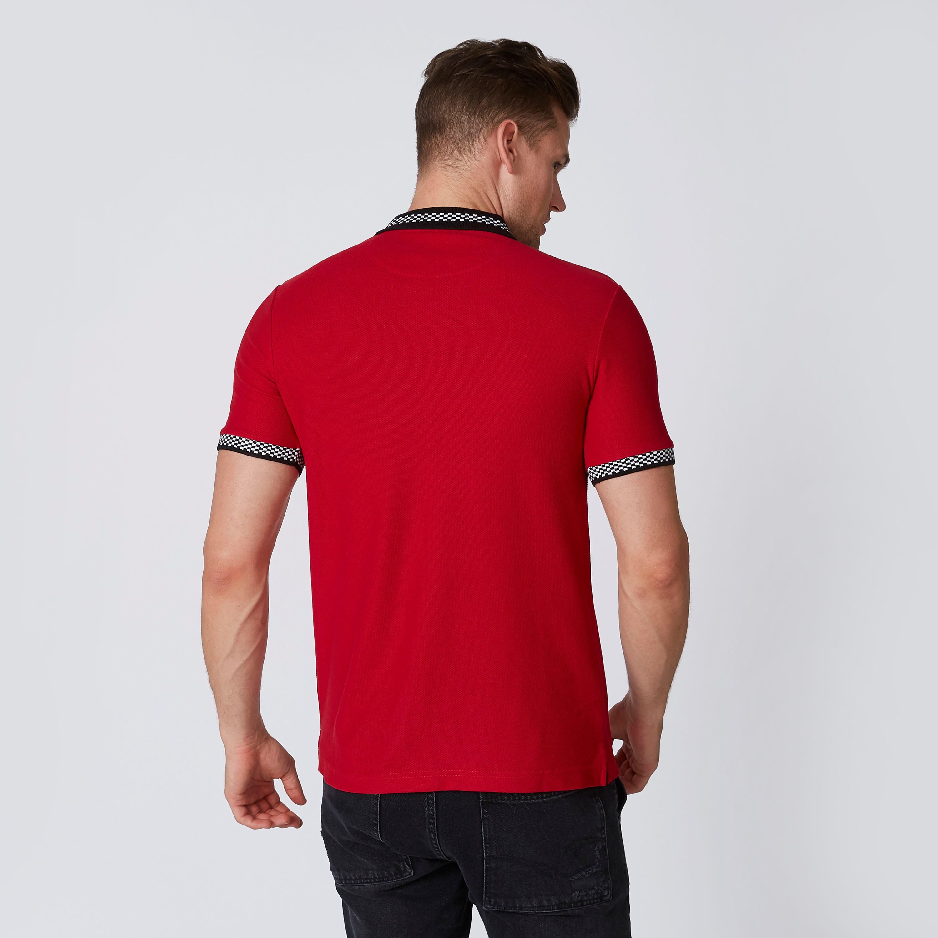 تيشيرت مستدام بولو سليم بتزيينات -men-clothing-tshirtsandpolos-polos-image-2